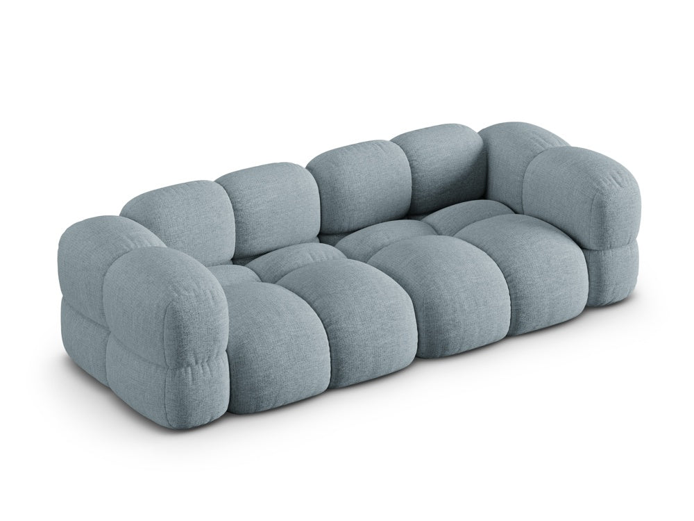 Sofa für 4 Personen LORETTO pastellblau