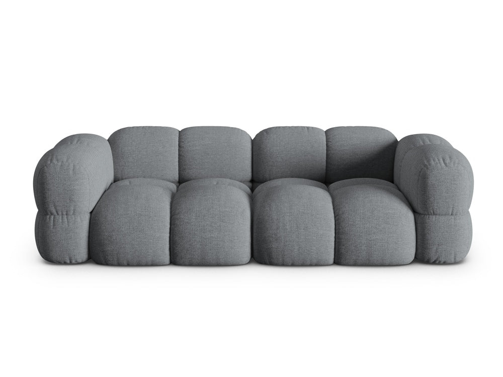 Sofa 4-sitzig LORETTO grau-blau