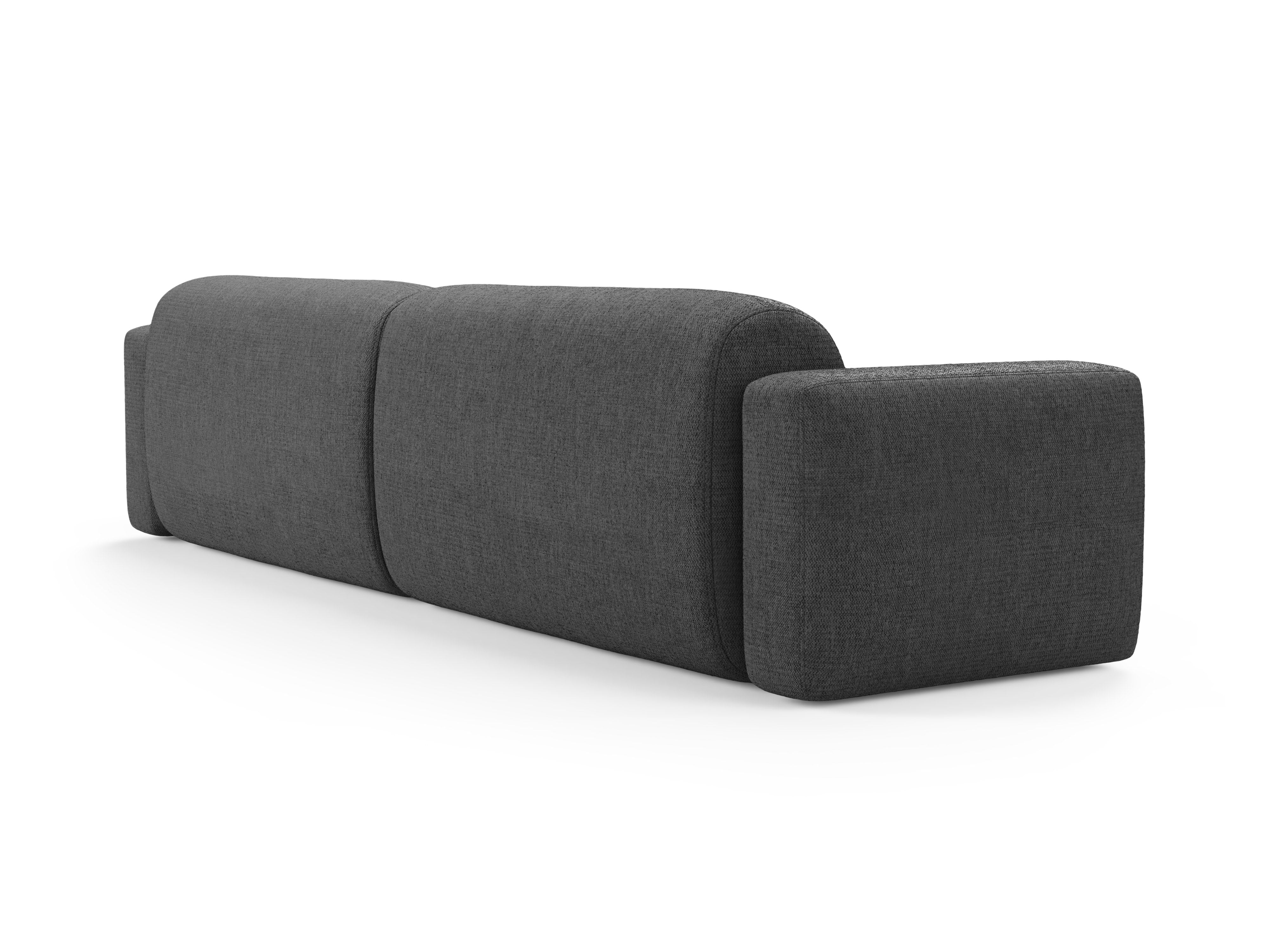 4-seater Sofa STRINO gray chenille