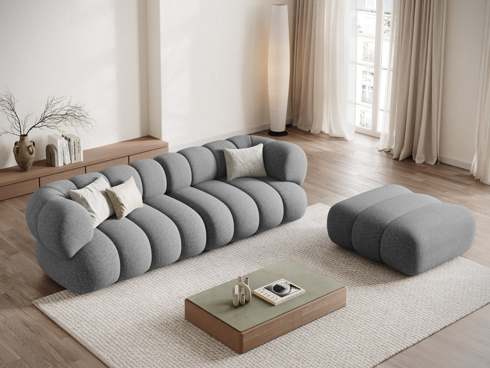 Sofa für 4 Personen KOGE hellgrau