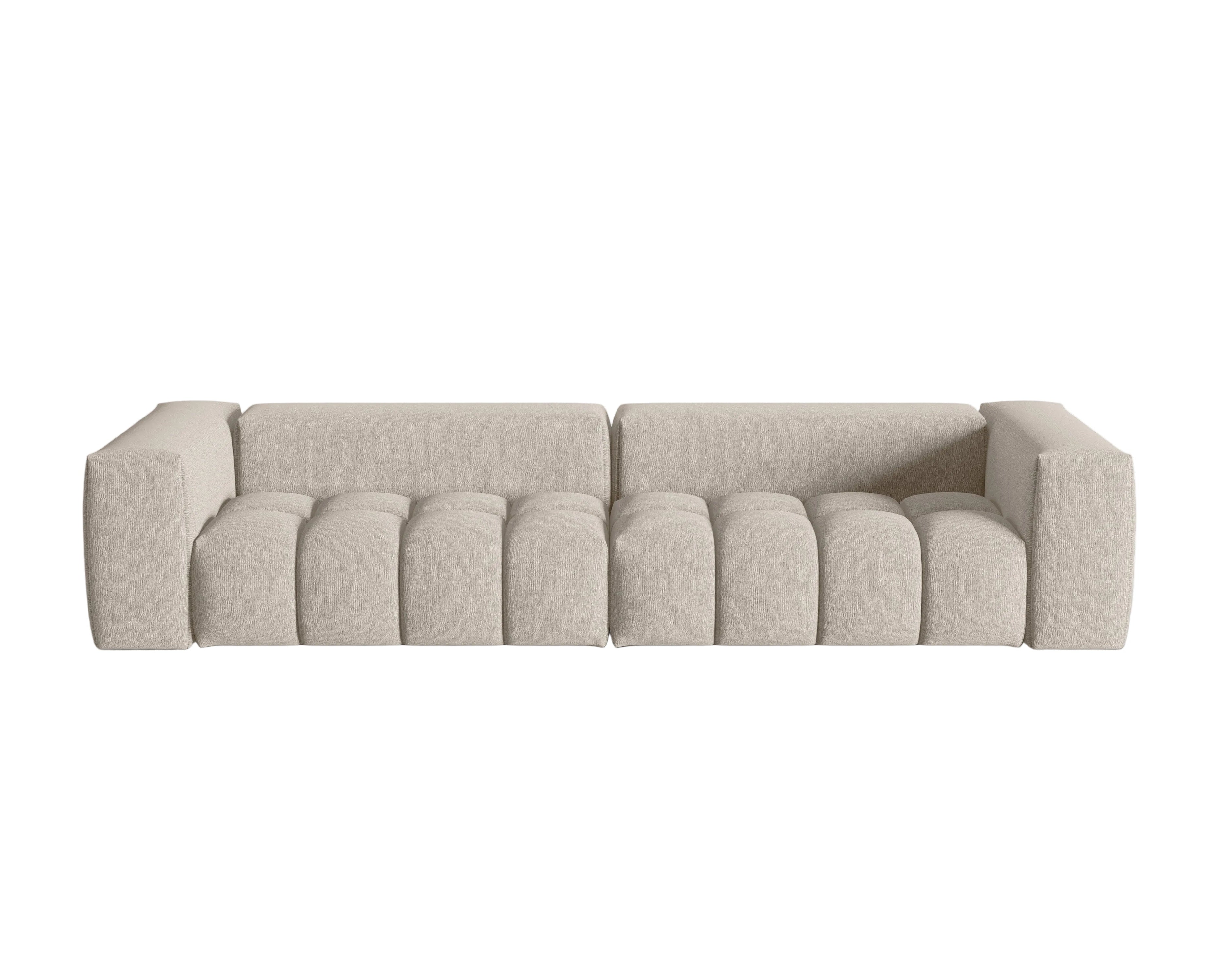 Sofa für 5 Personen VERONA sandfarben