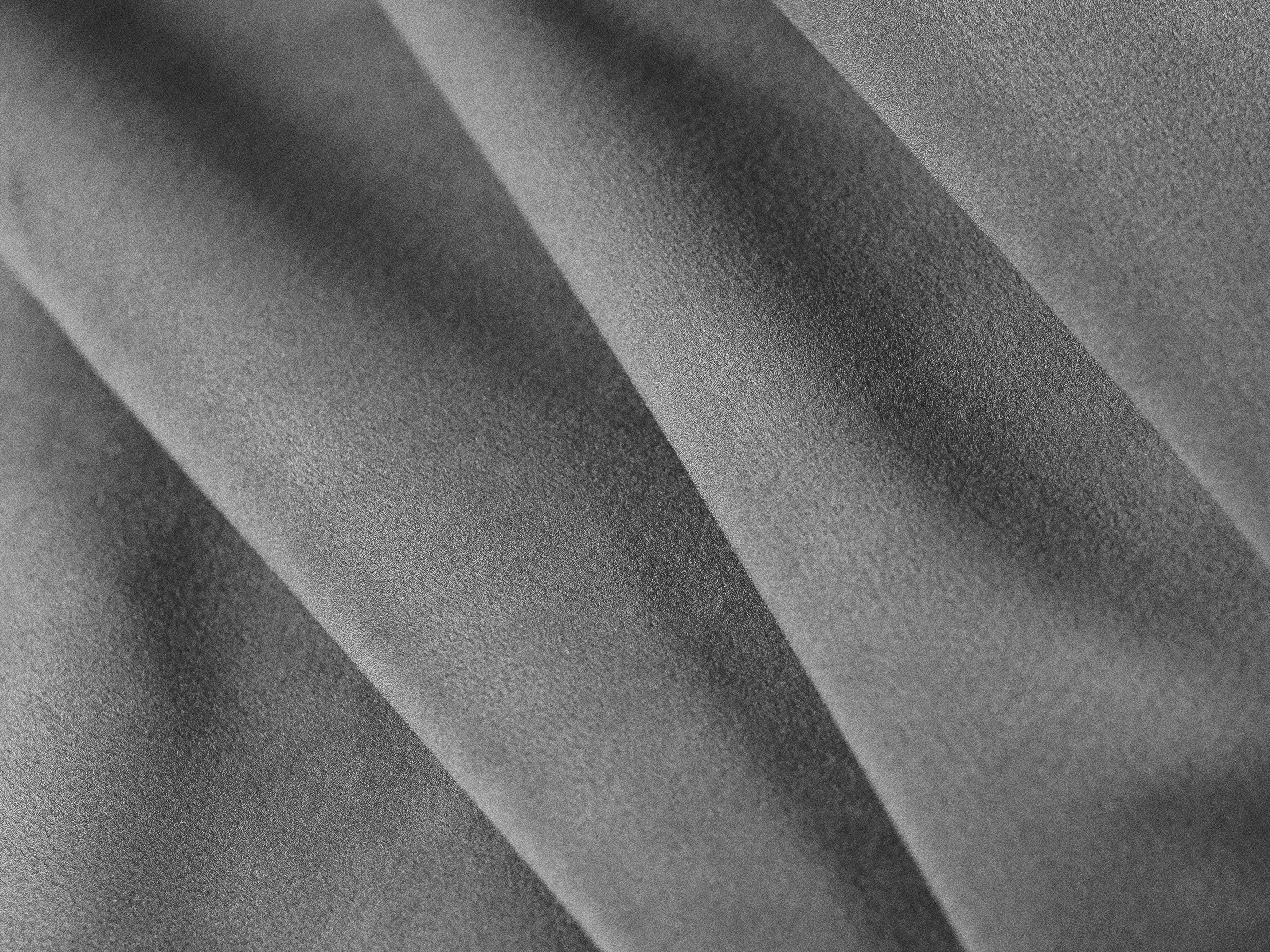 Samt-Ecksofa links STRINO grau