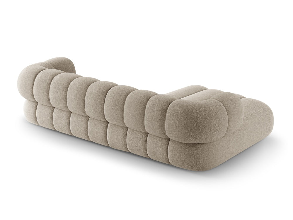 5-sitziges linksseitiges Ecksofa KOGE sandfarben