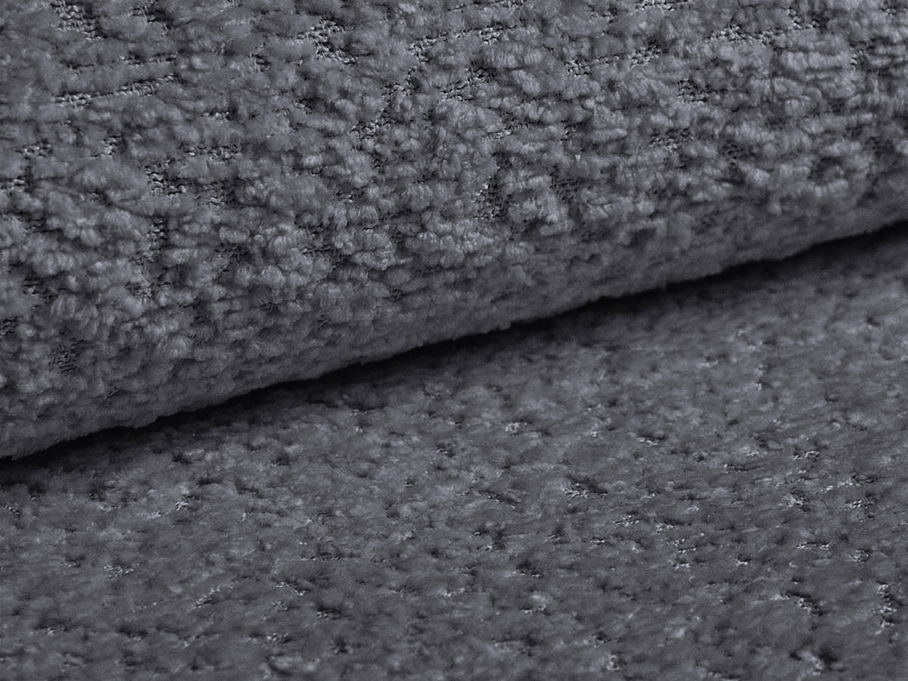 Kissen KEMI graues Bouclé