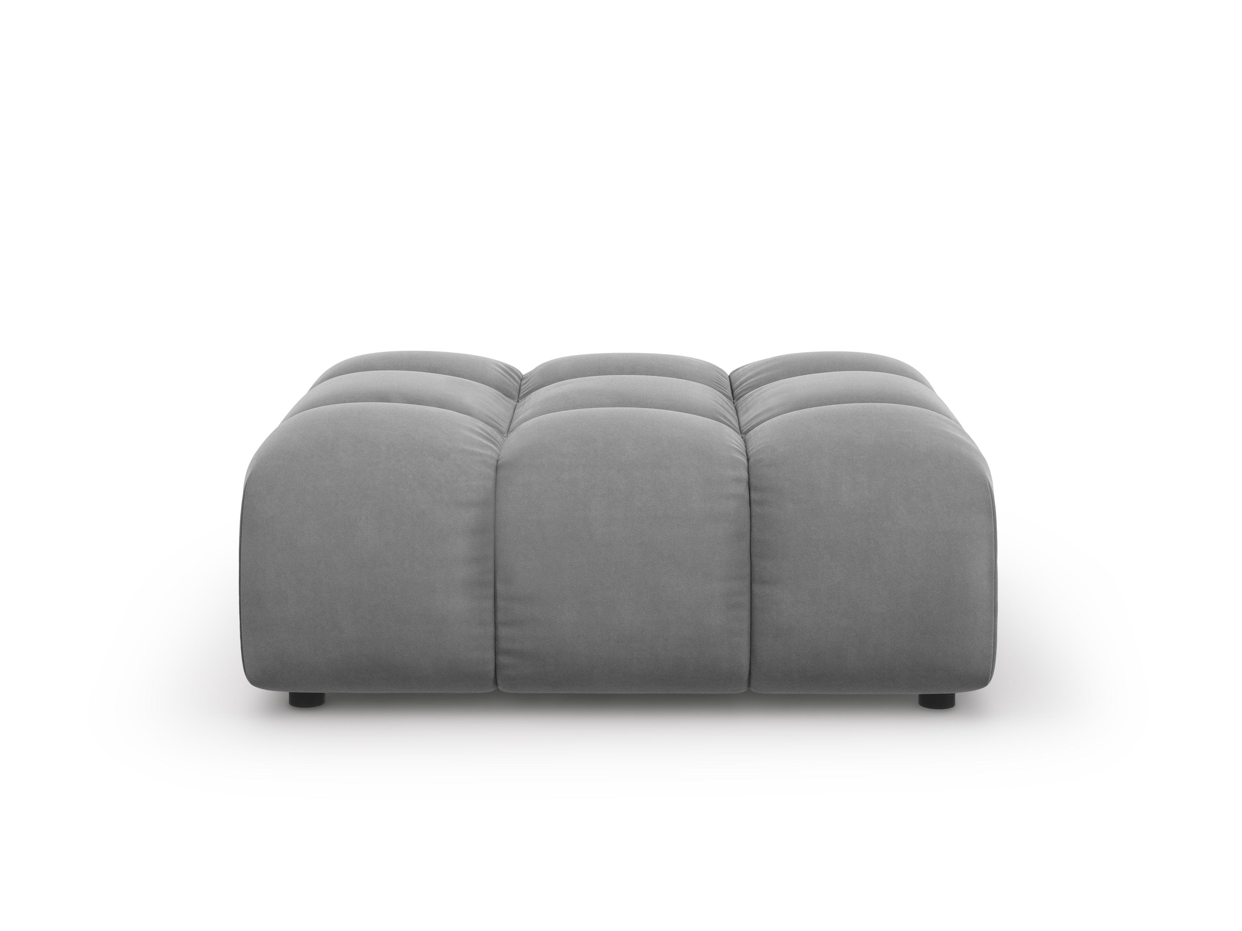 Puf aksamitny SKY jasnoszary Cosmopolitan Design Eye on Design