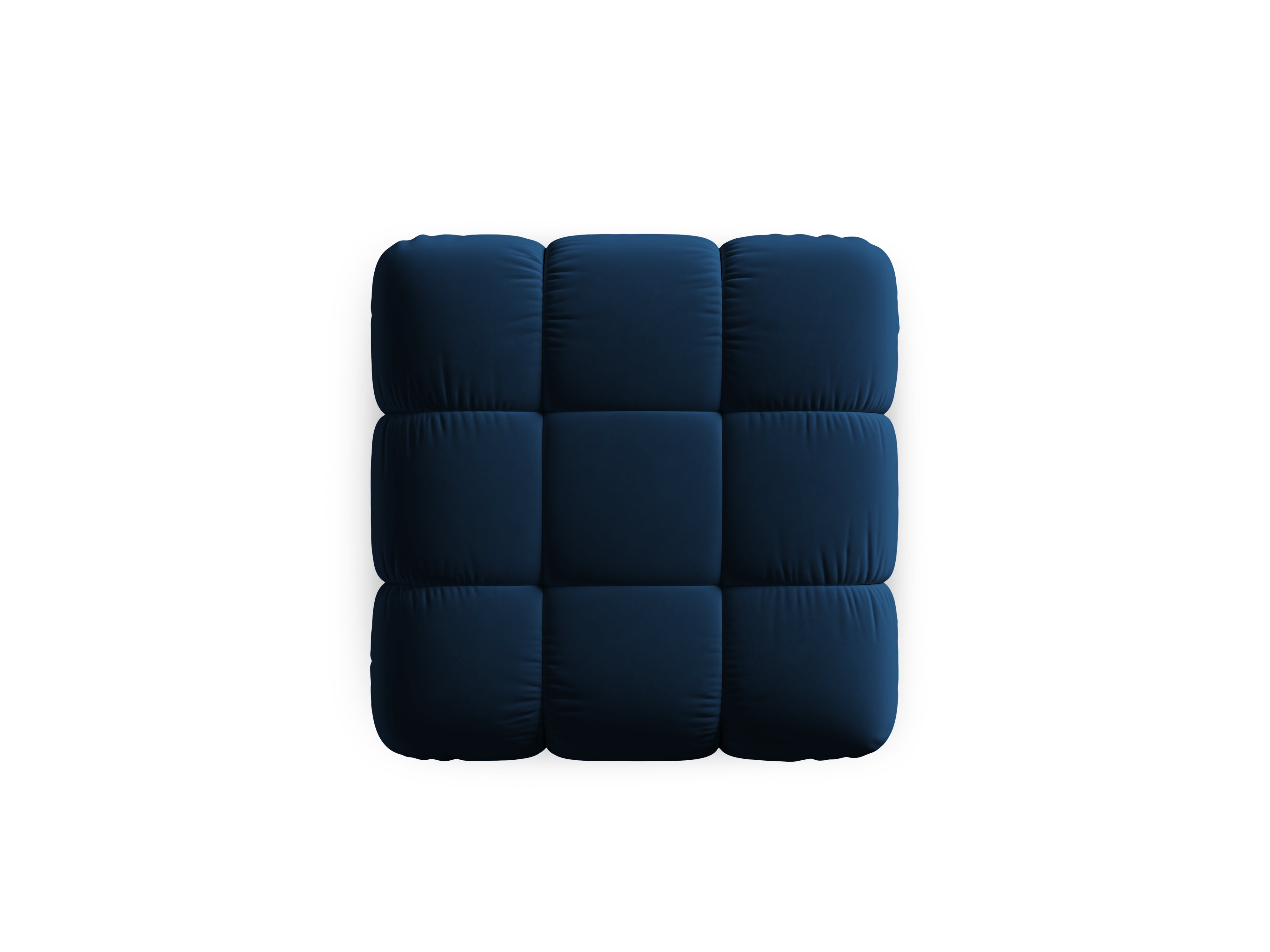 Samtpouf CORTINA königsblau