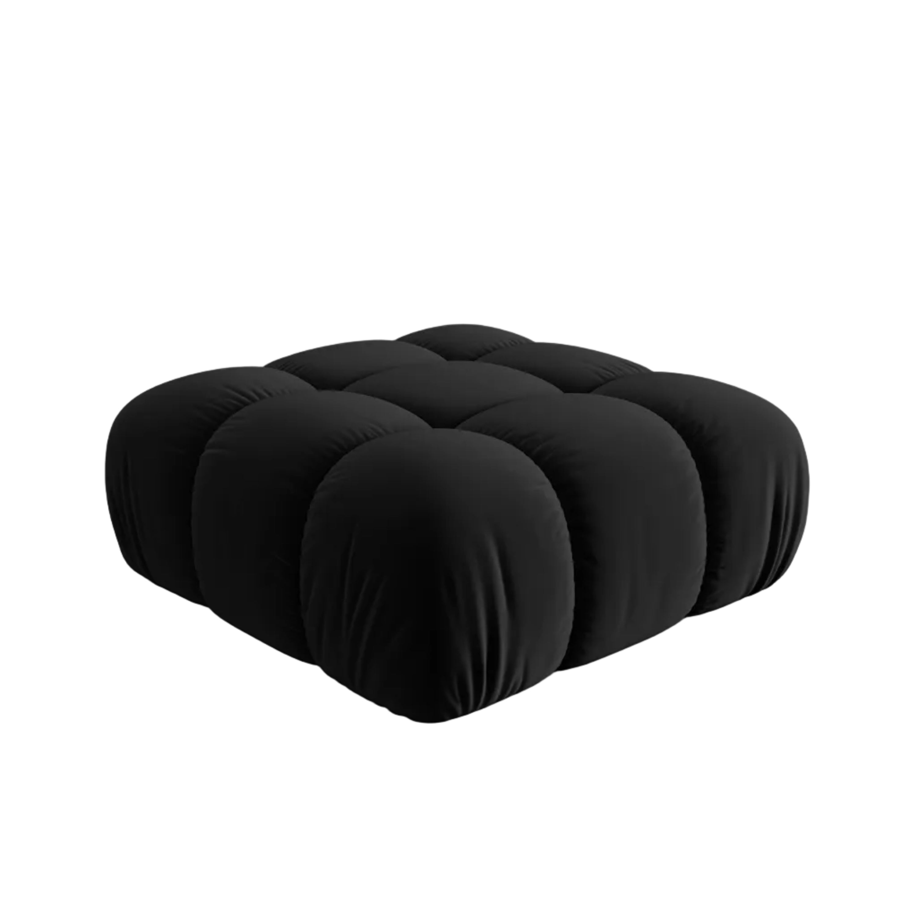 Samtpouf CORTINA schwarz