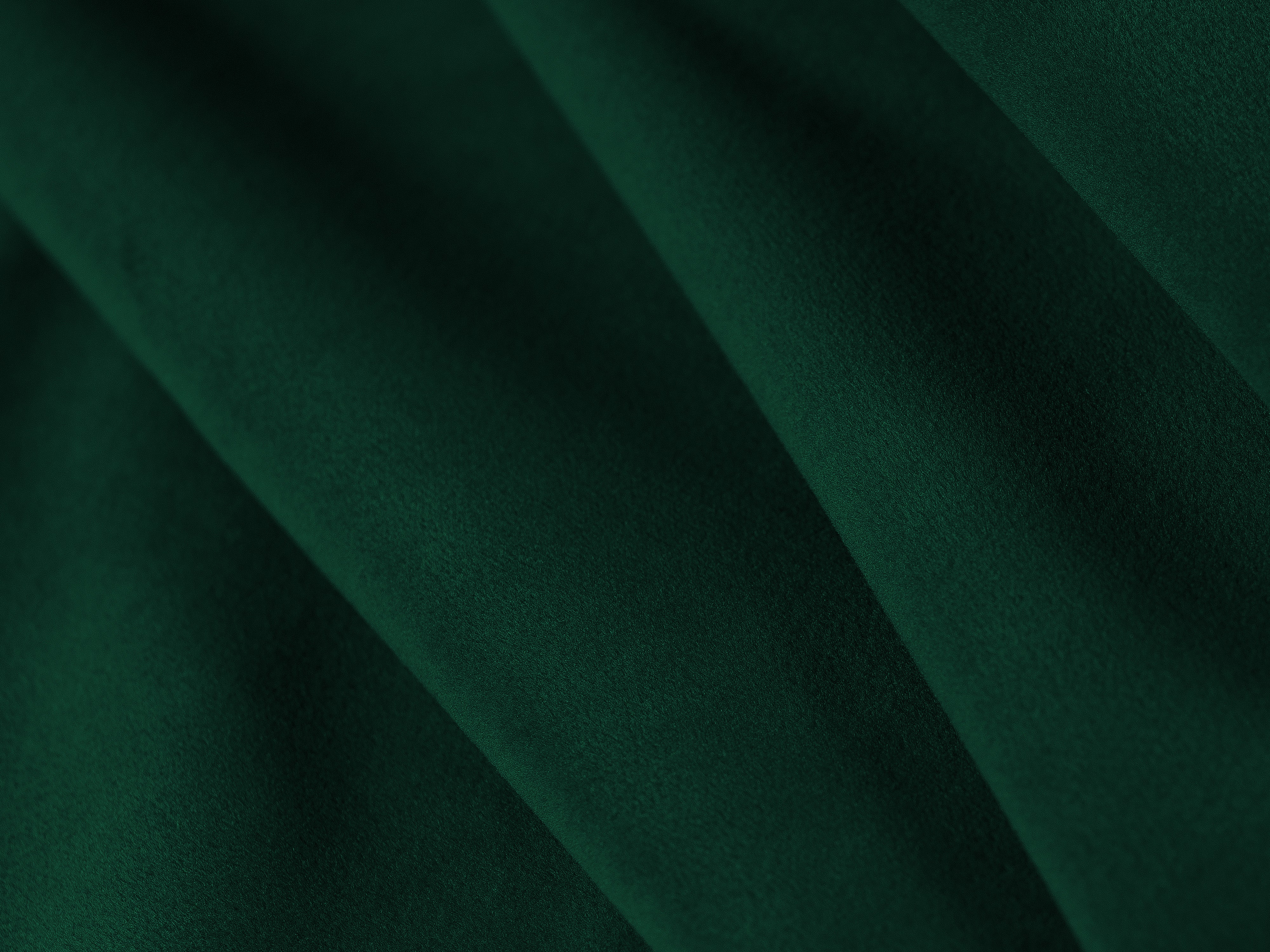 Open right-facing 4-seater velvet corner sofa VERONA bottle green