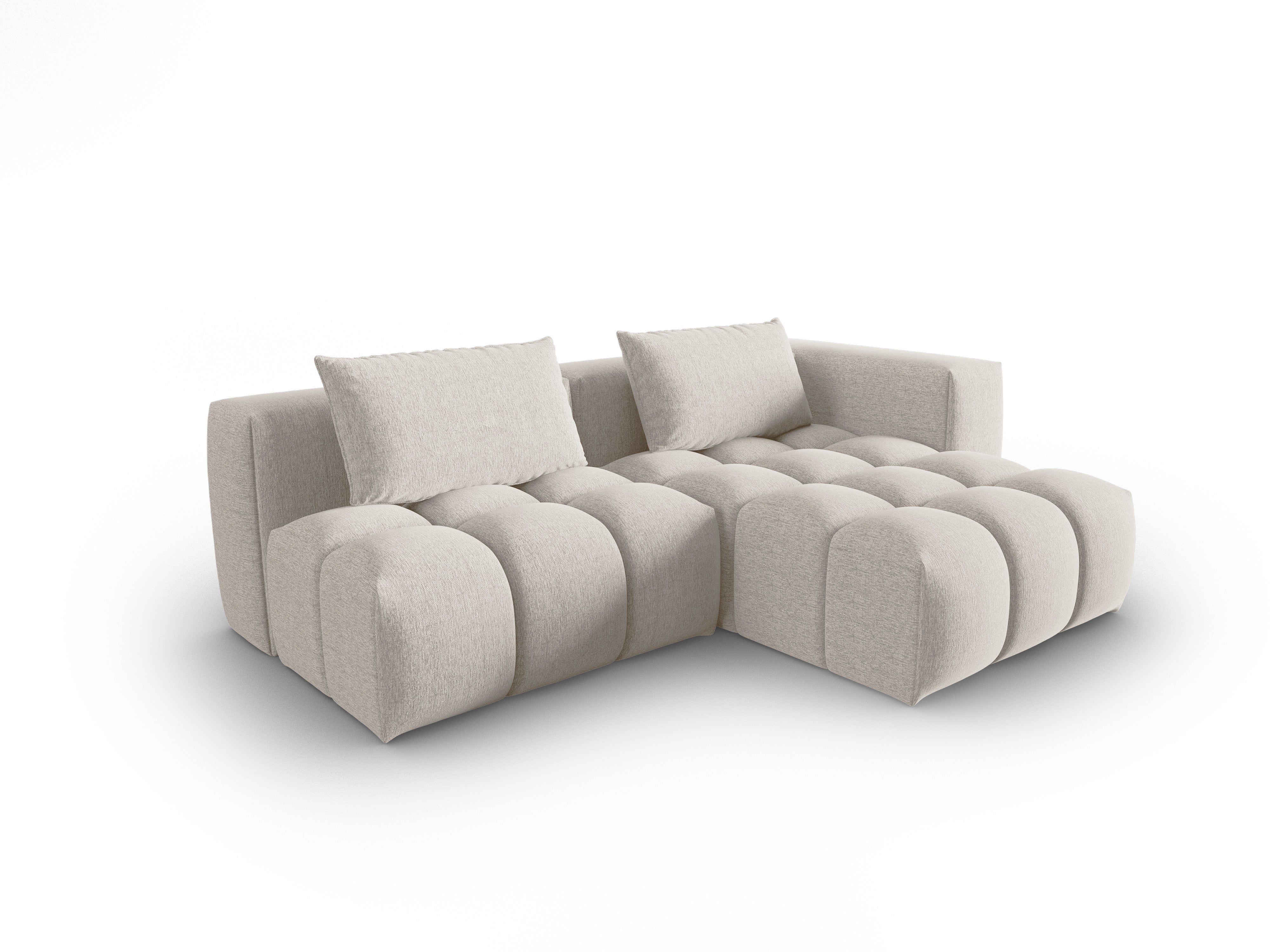3-sitziges offenes Ecksofa VERONA beige