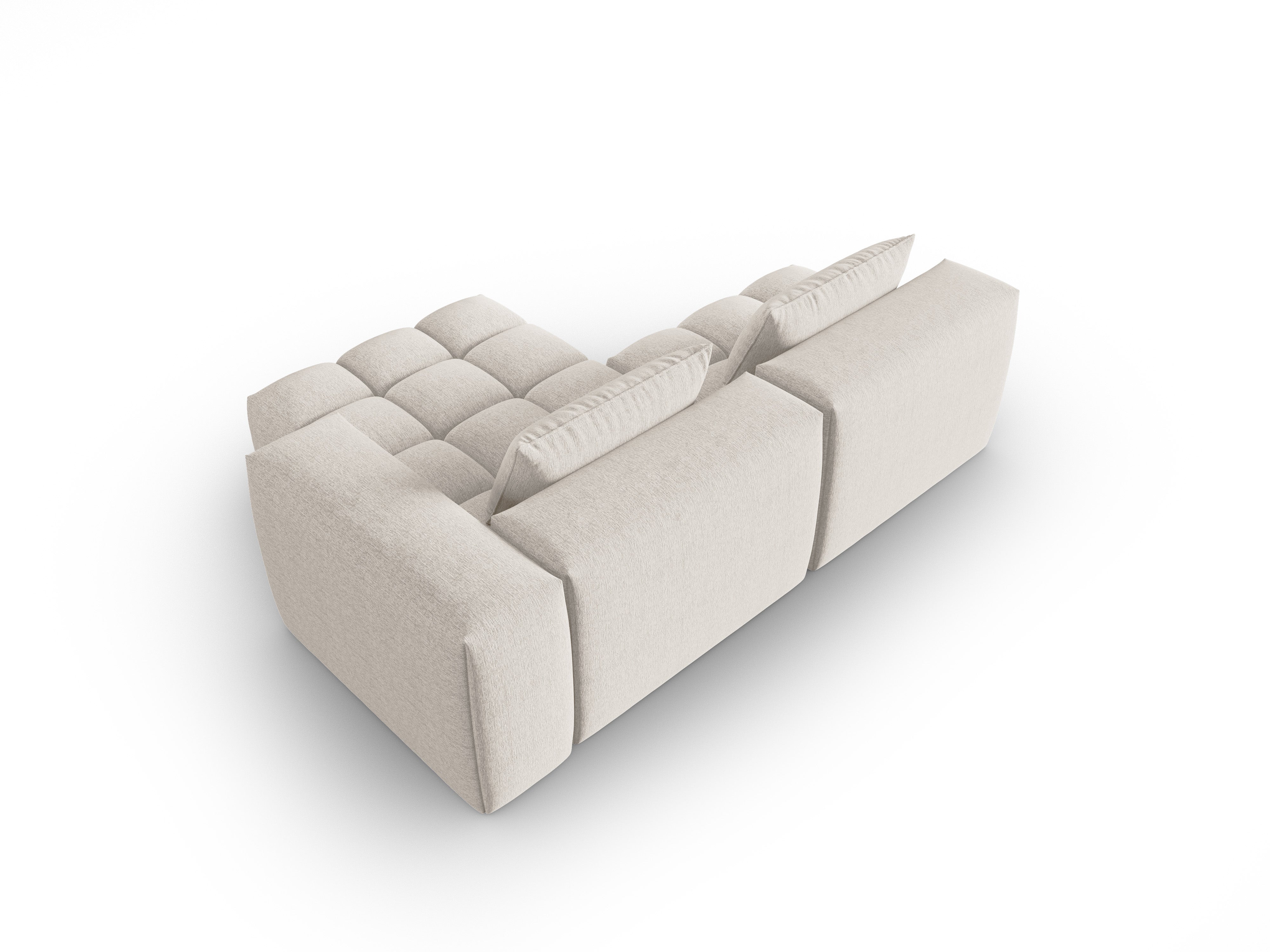 3-sitziges offenes Ecksofa VERONA beige