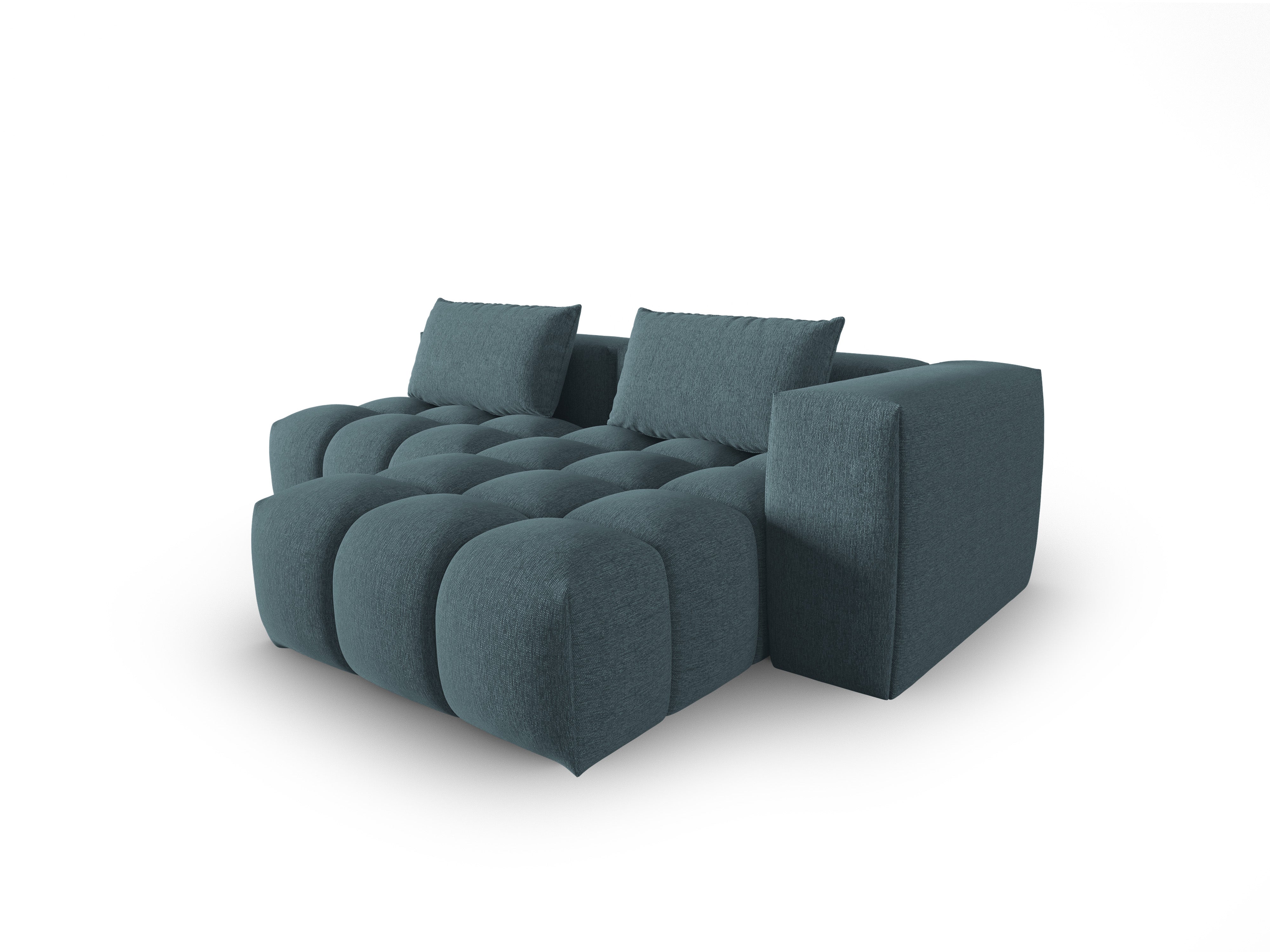 3-sitziges offenes Ecksofa VERONA hellblau