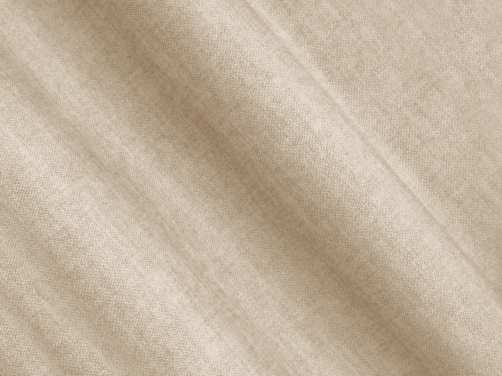 Velvet corner sofa for 5 people right-facing KOGE beige