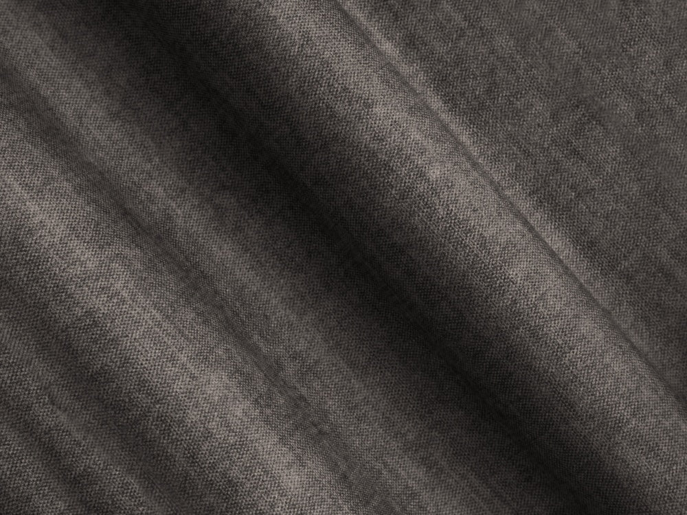 Sofa panoramisch samtig 6-sitzig KOGE dunkelgrau