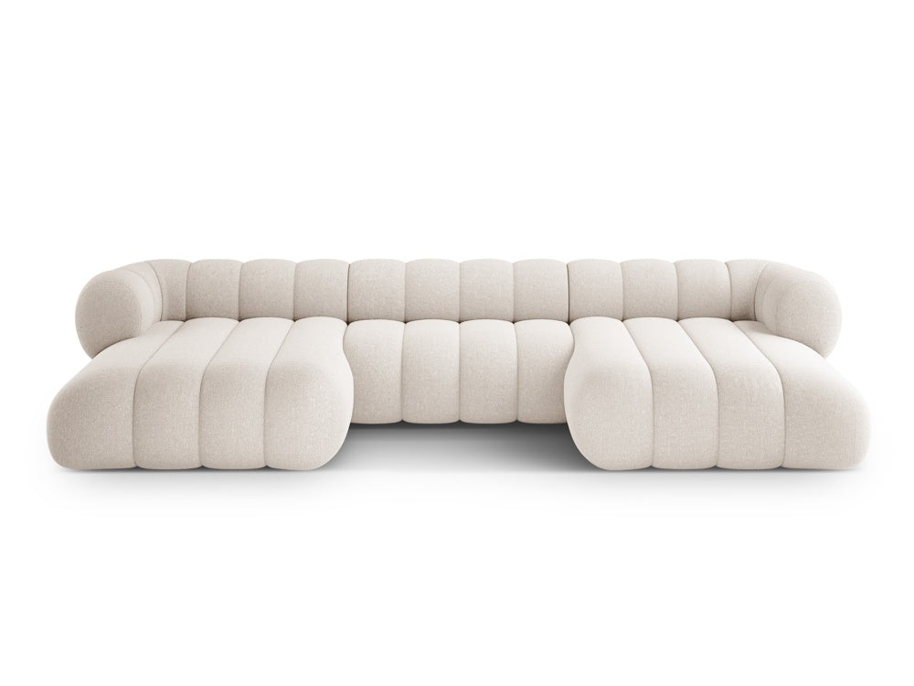 Panoramisches Sofa für 6 Personen KOGE cremefarben