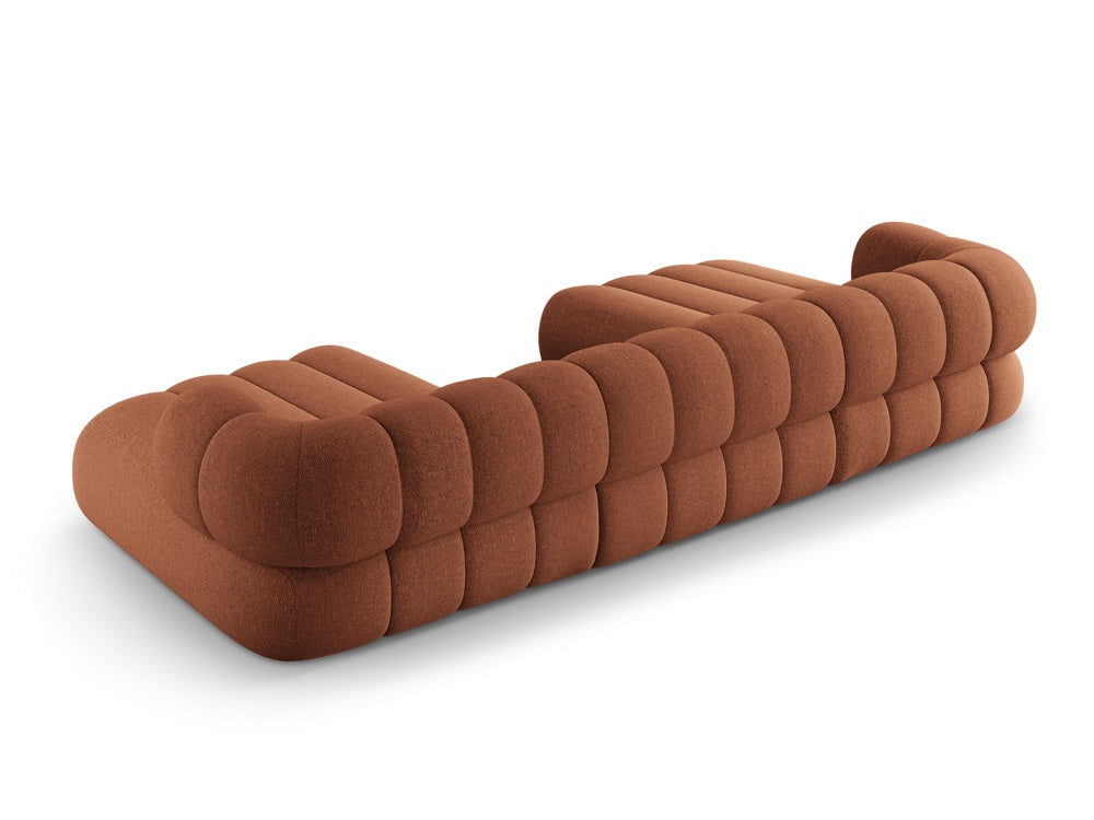 Sofa Panoramisch 6-Personen KOGE Ziegelrot