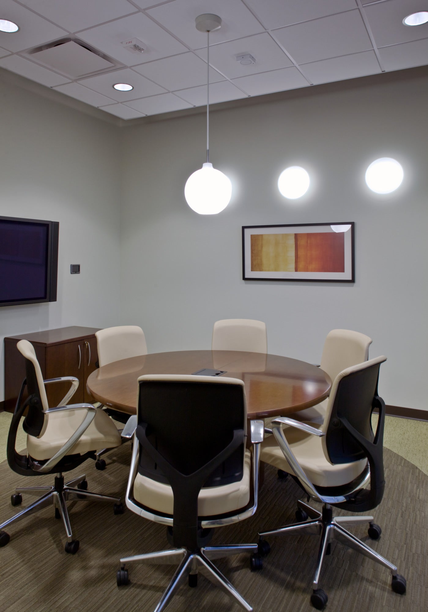 Pendelleuchte WOHLERT weißes Glas