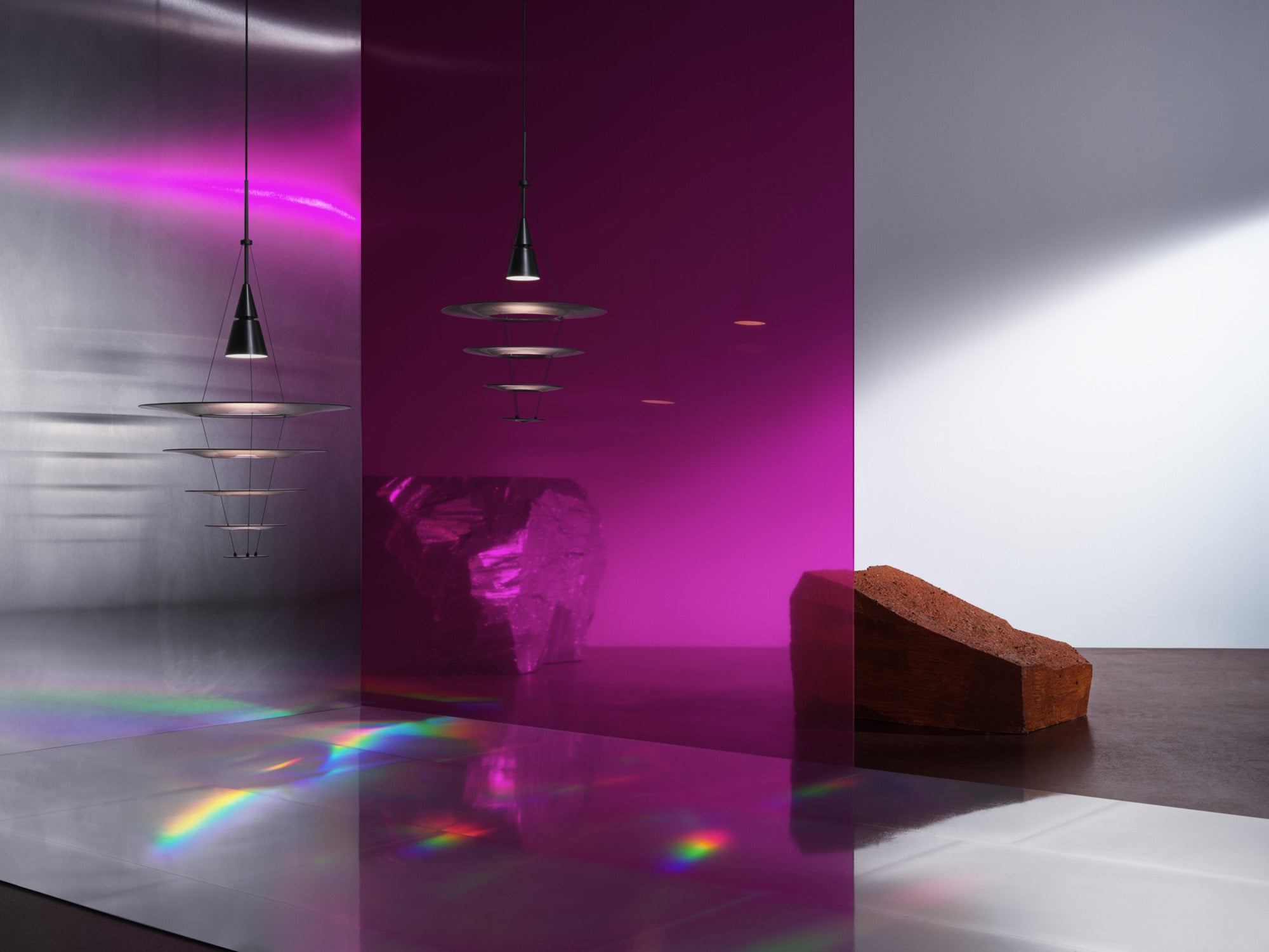 Pendelleuchte ENIGMA Aluminium