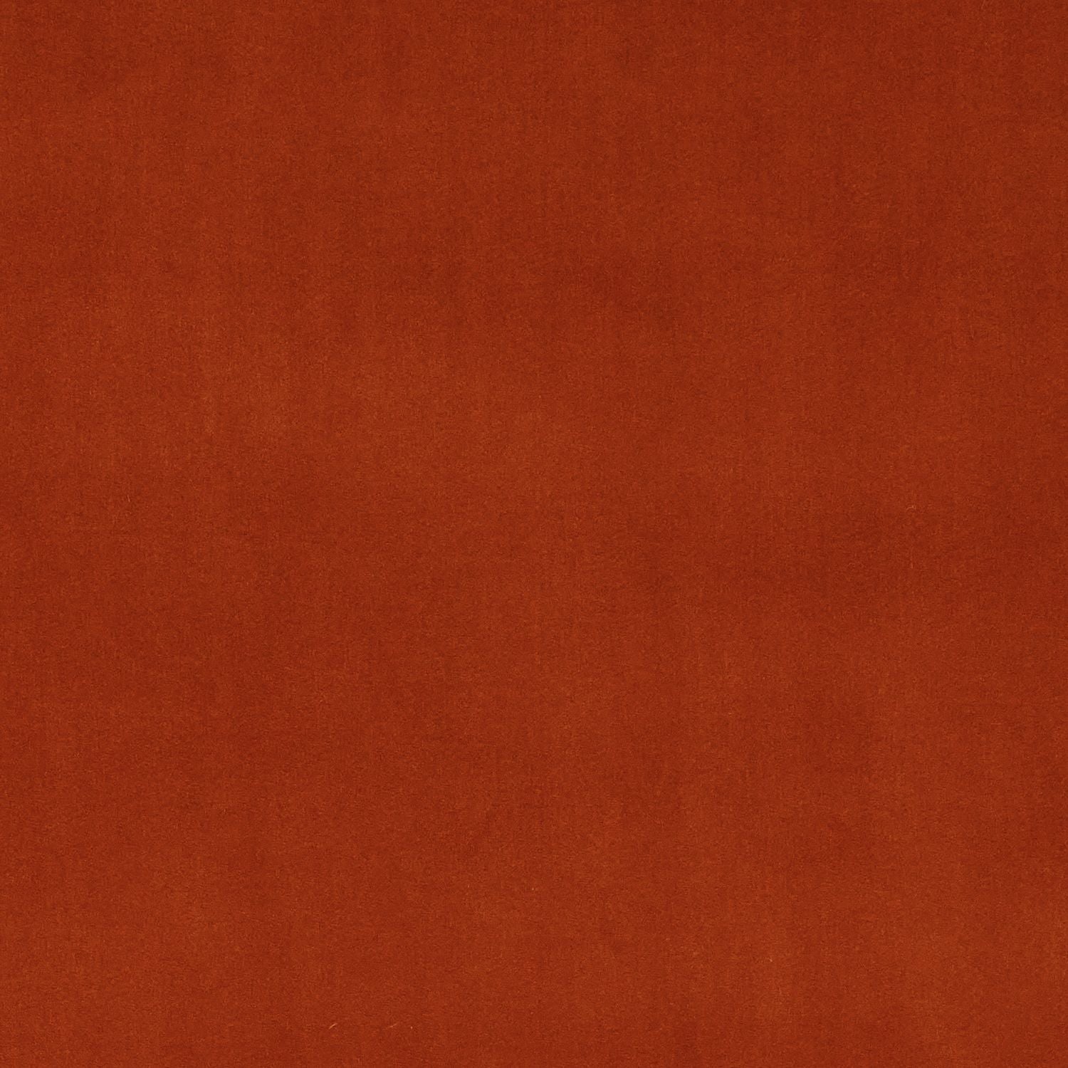Textilvelours-Tapete glatt HESTIA - TERRACOTTA Terakota