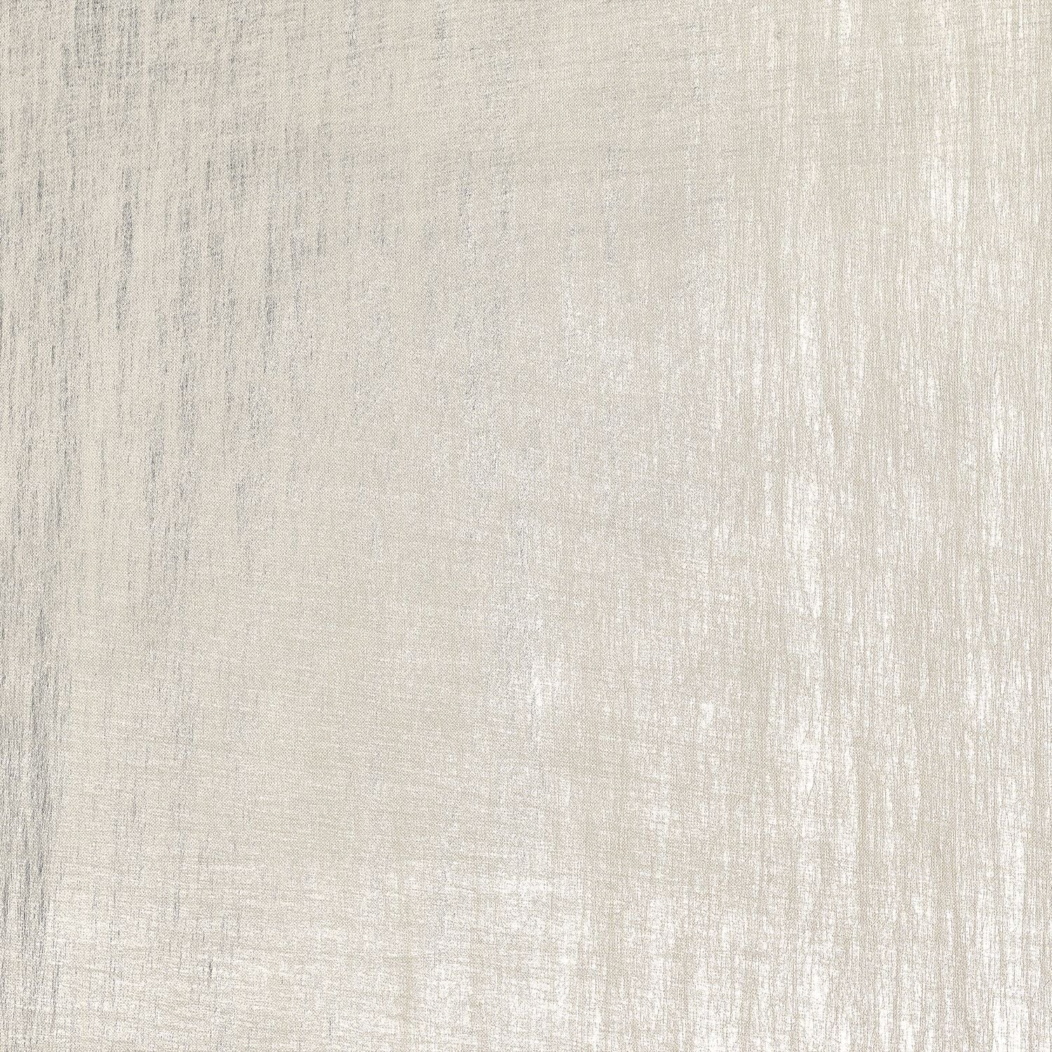 Strukturierte metallisierte Textiltapete HEMERA - PERLE perlmuttweiß