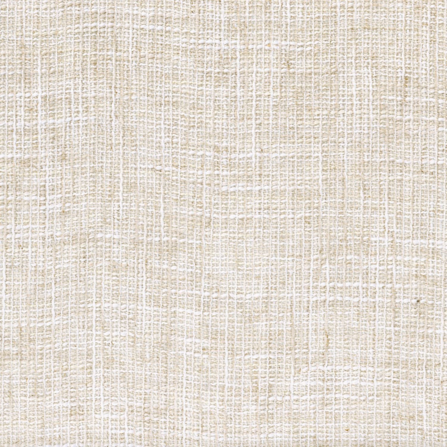 Structural textile wallpaper SERENITE - Nacre in beige with white