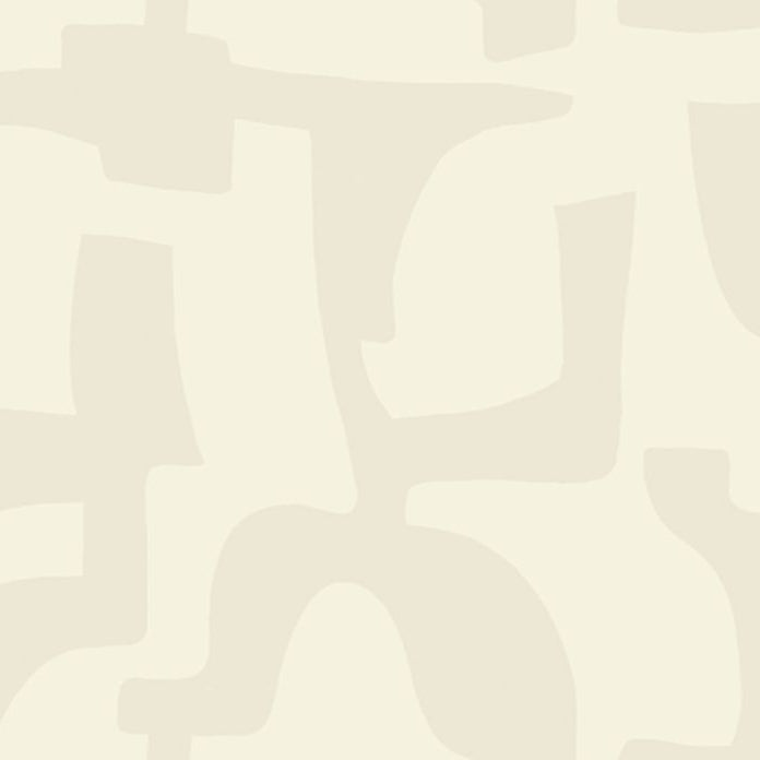 Gewebetapete mit geometrischem Muster SONATE - IVORY GREY Elfenbein mit Beige