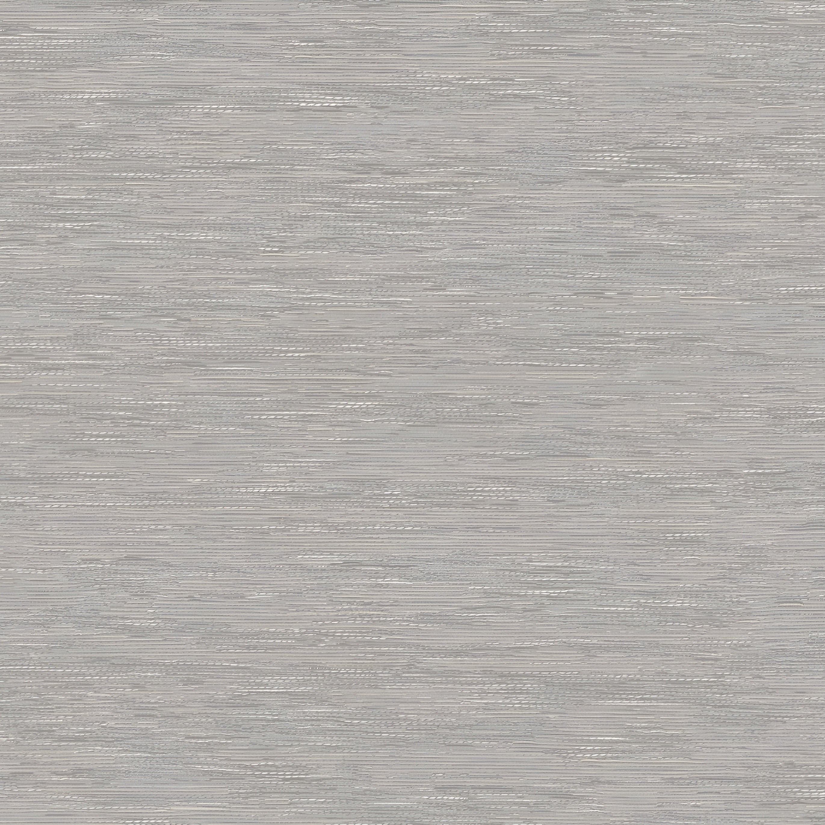 Strukturtapete, die Jacquardstoff imitiert, TATAMI - ACIER stahlgrau