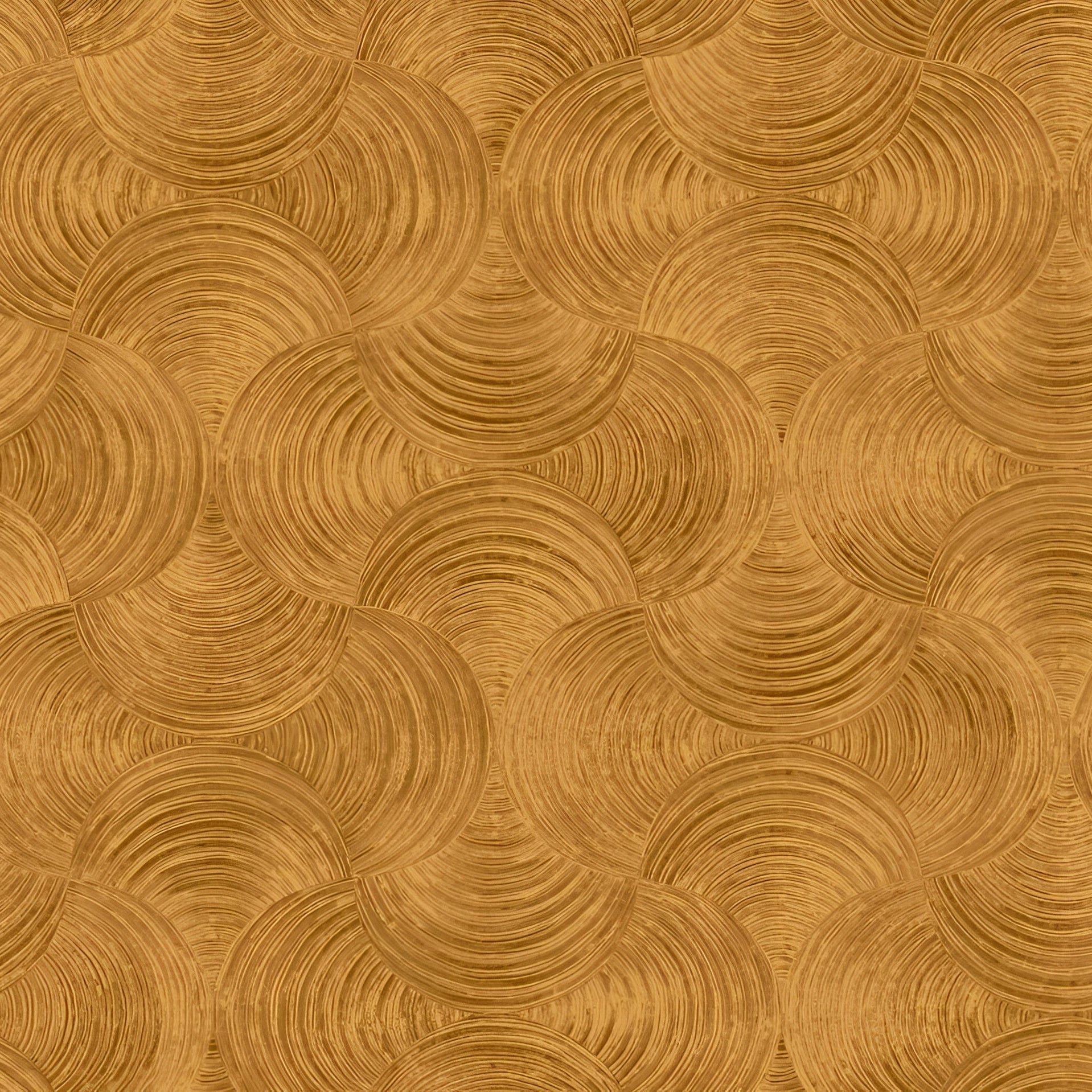 Metallic wallpaper APHELIE - OR orange