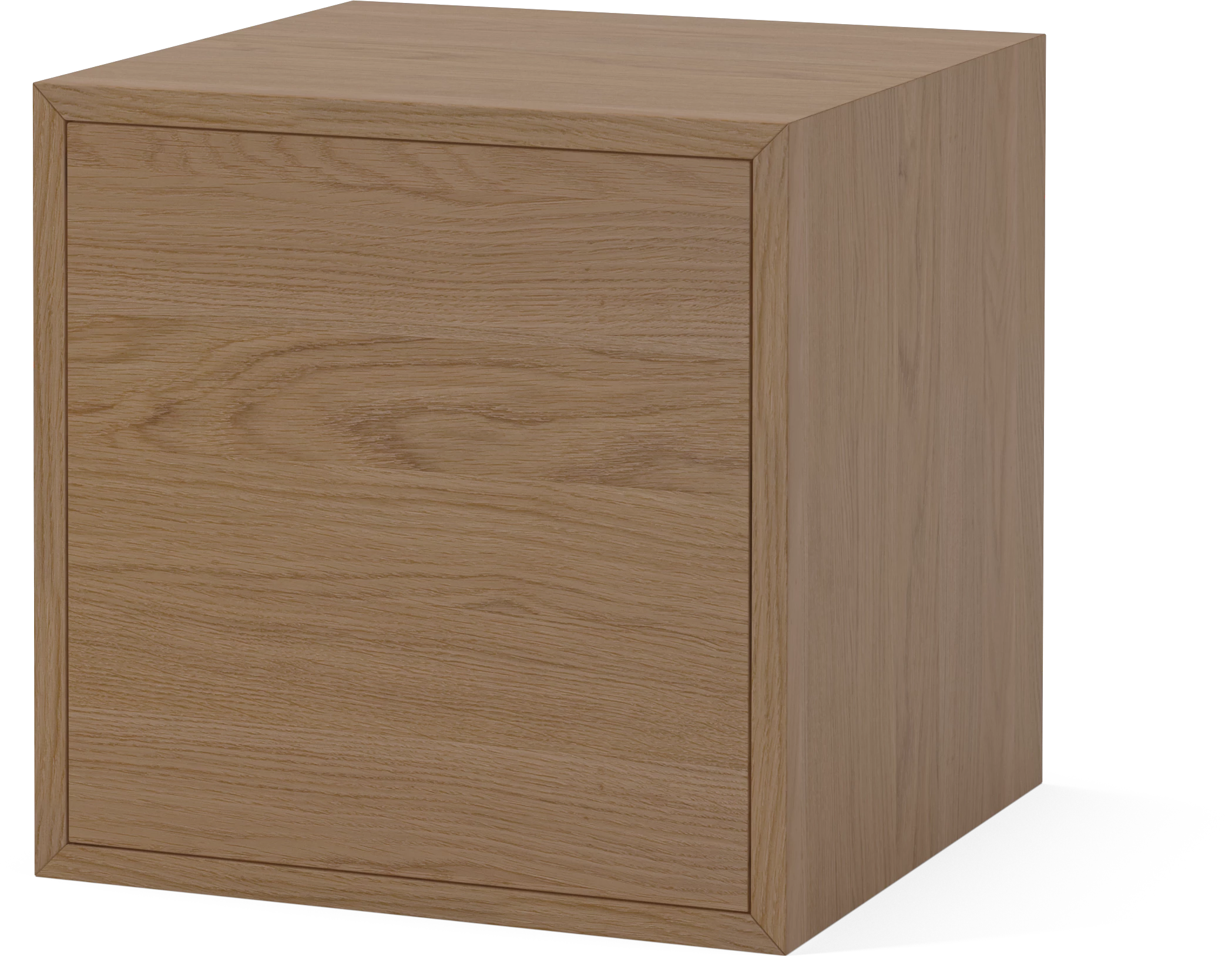 Gehäuseregal - Single Eiche -Furniermodul
