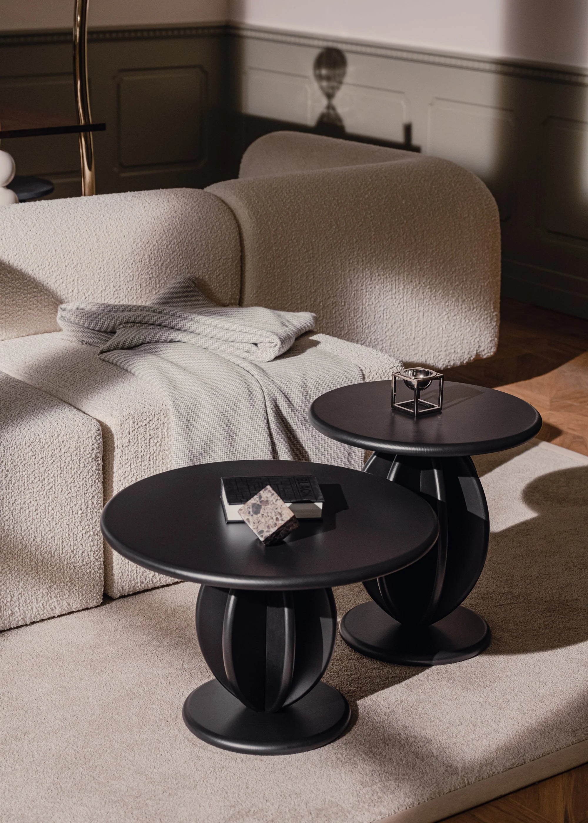 CITRUS coffee table black ash wood