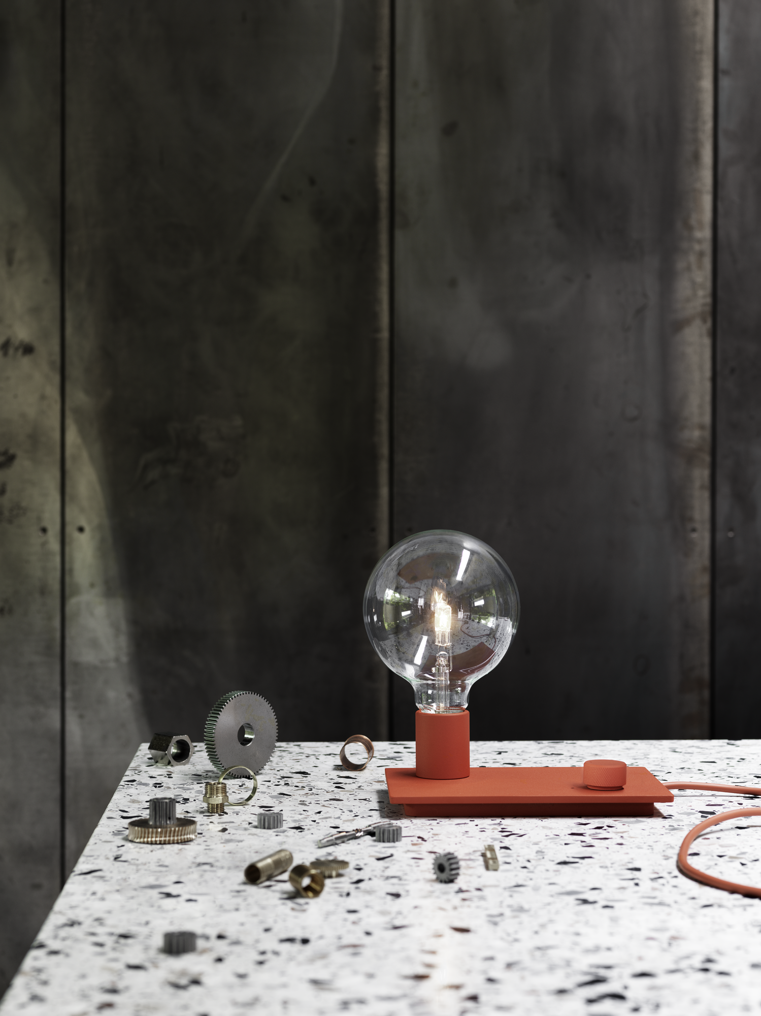 Tischlampe CONTROL rot