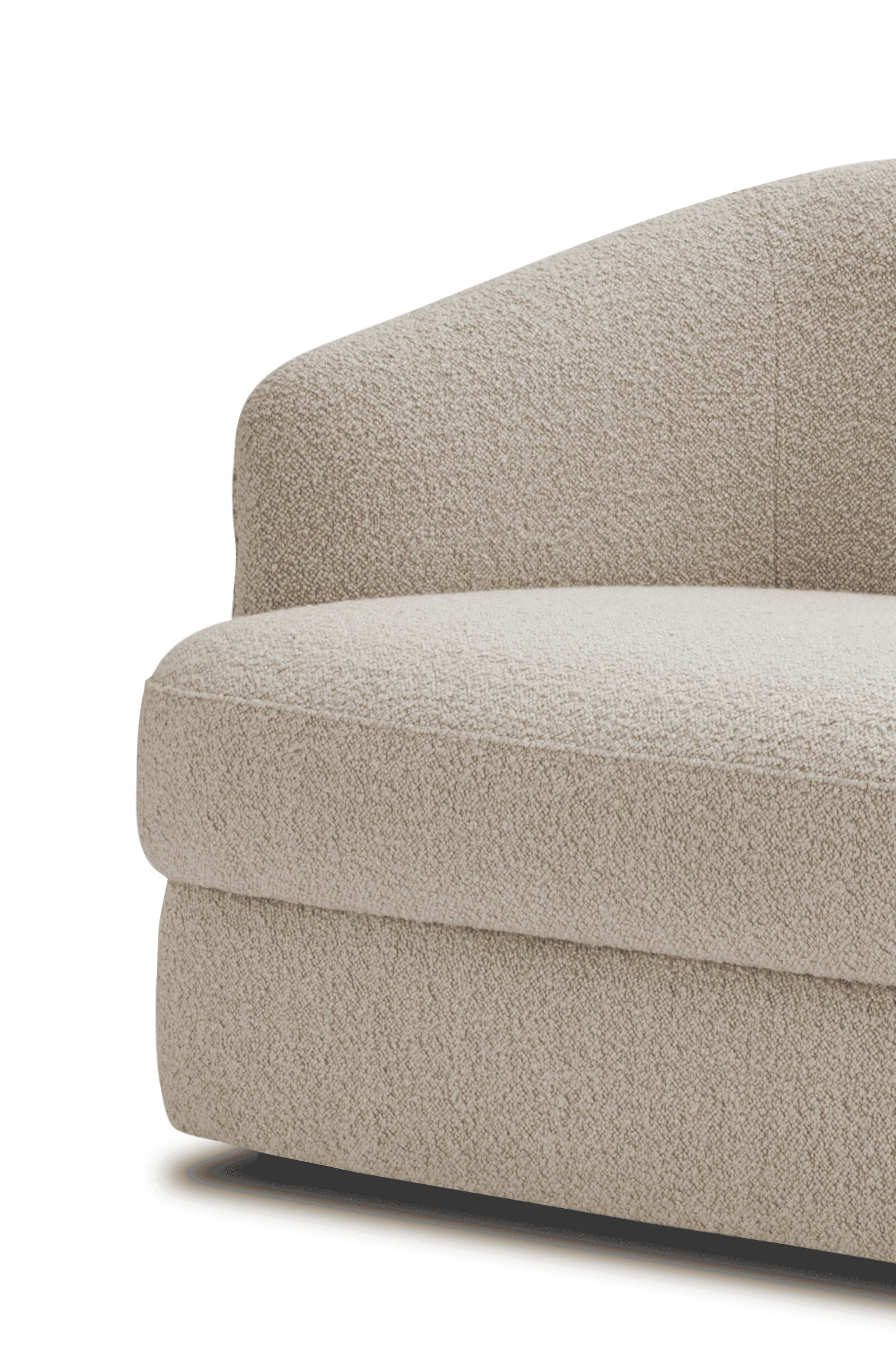 2-Personen-Sofa Covent Nevotex Barnum Lana 24 gebrochenes Weiß