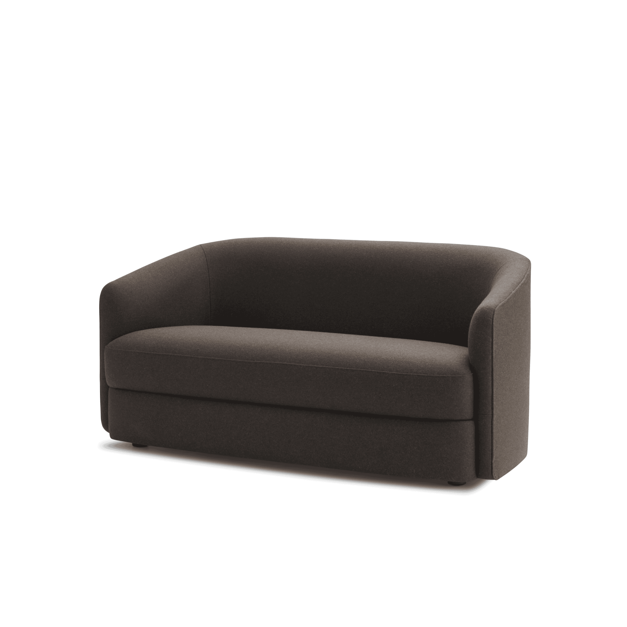 2-Personen-Sofa, schmale Polster
