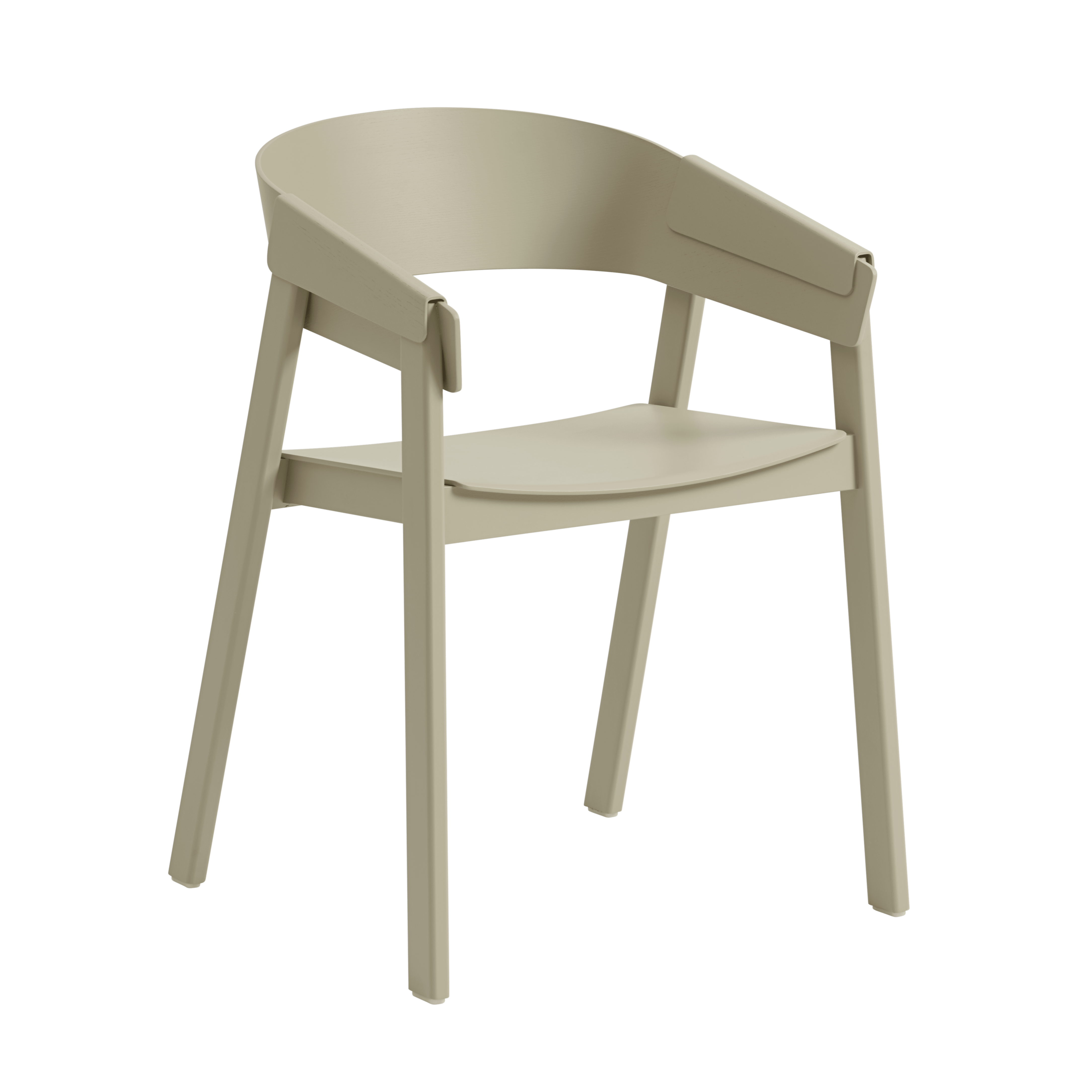 Sessel mit Armlehnen COVER dunkelbeige