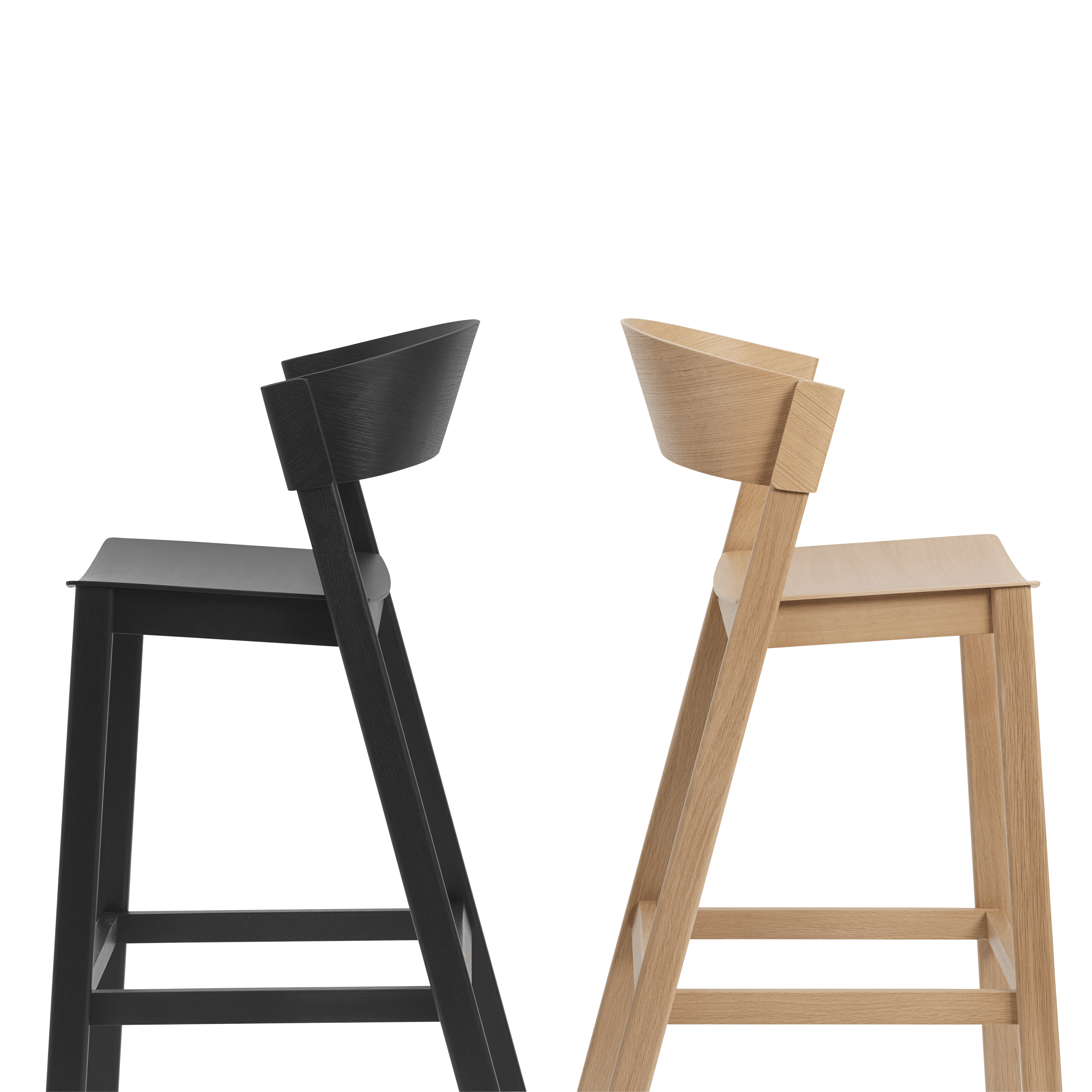 COVER Black Bar Stool