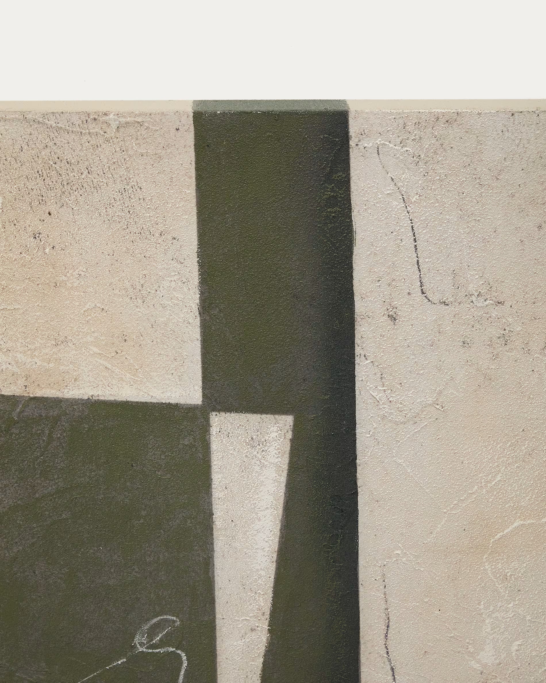 FIDA Picture in Green with Beige