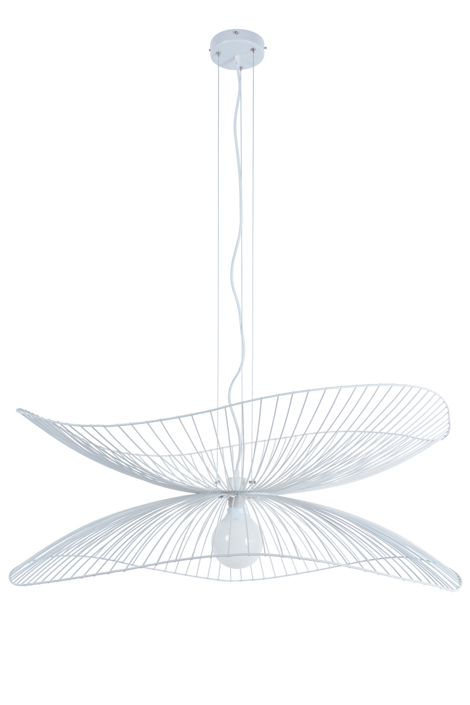 Weiße Linding -Lampe