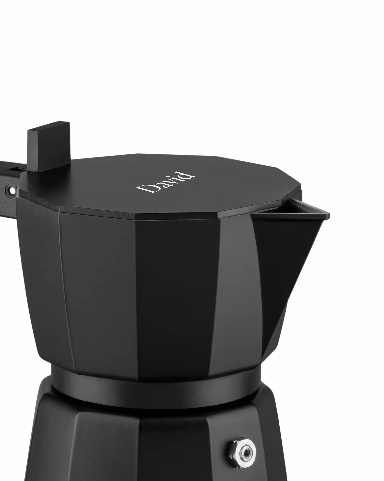 Schwarzer Moka -Kaffee