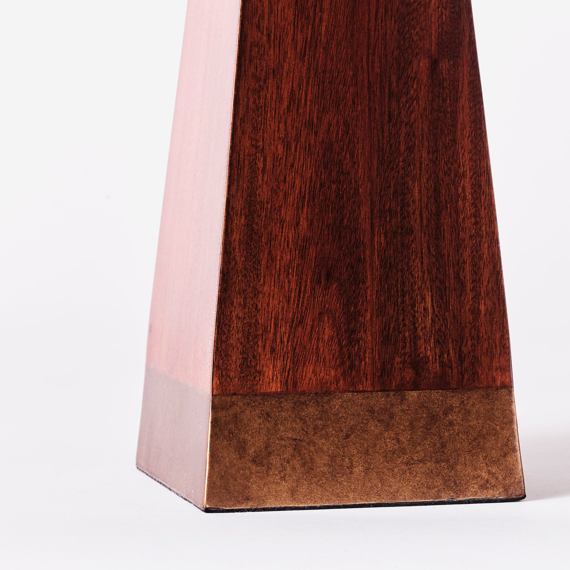 PYRAMID Ash Veneer Table Lamp