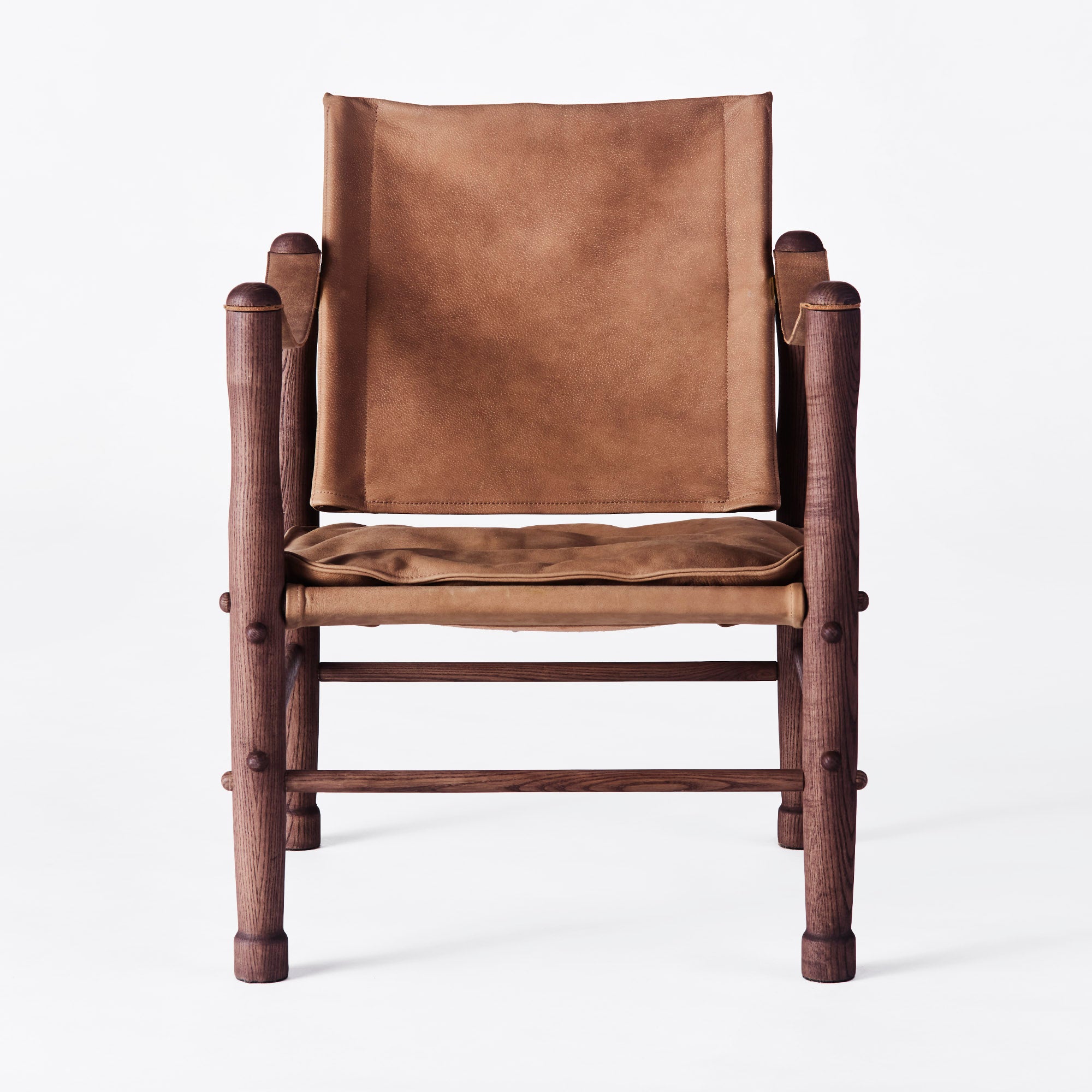 SAFARI armchair brown leather