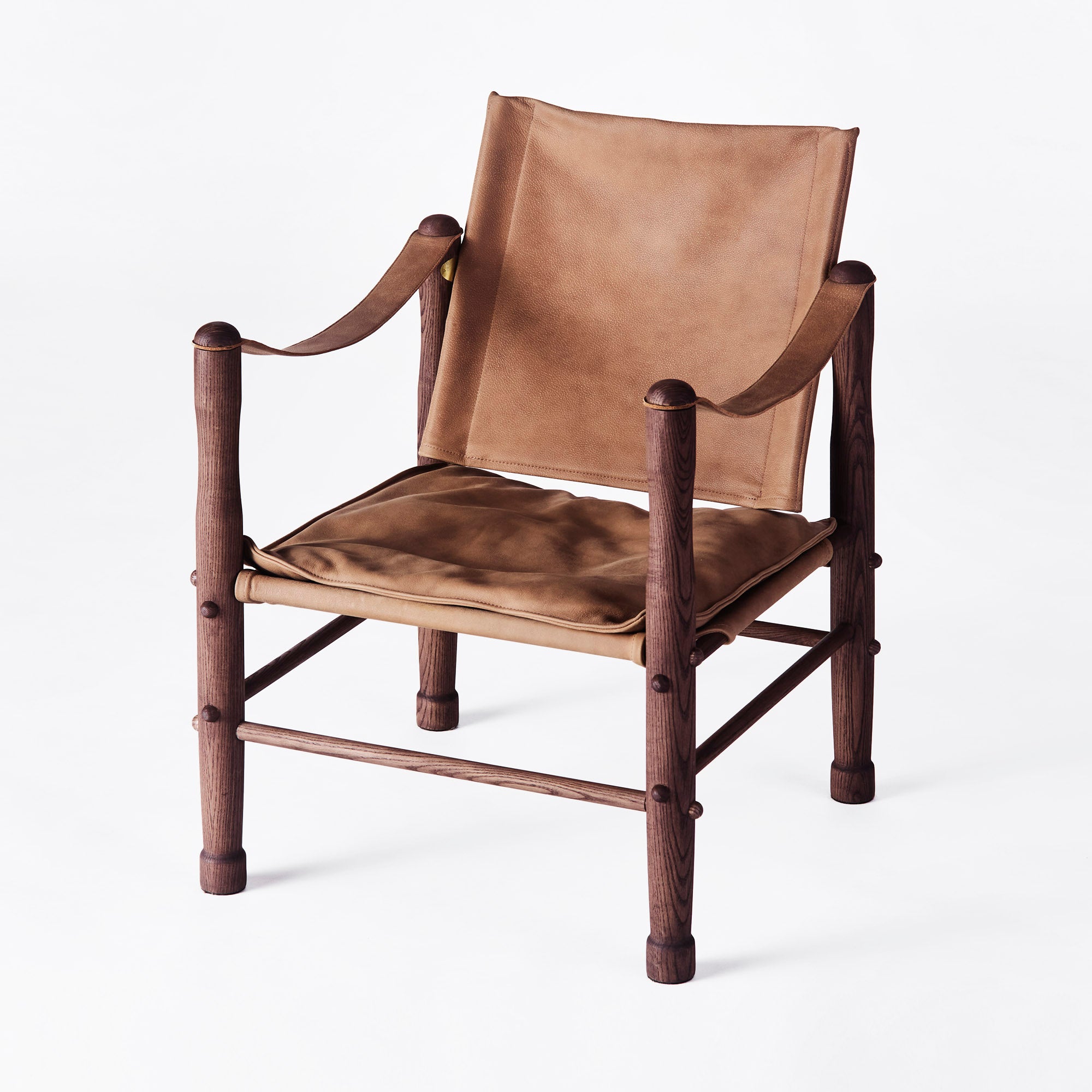 SAFARI armchair brown leather
