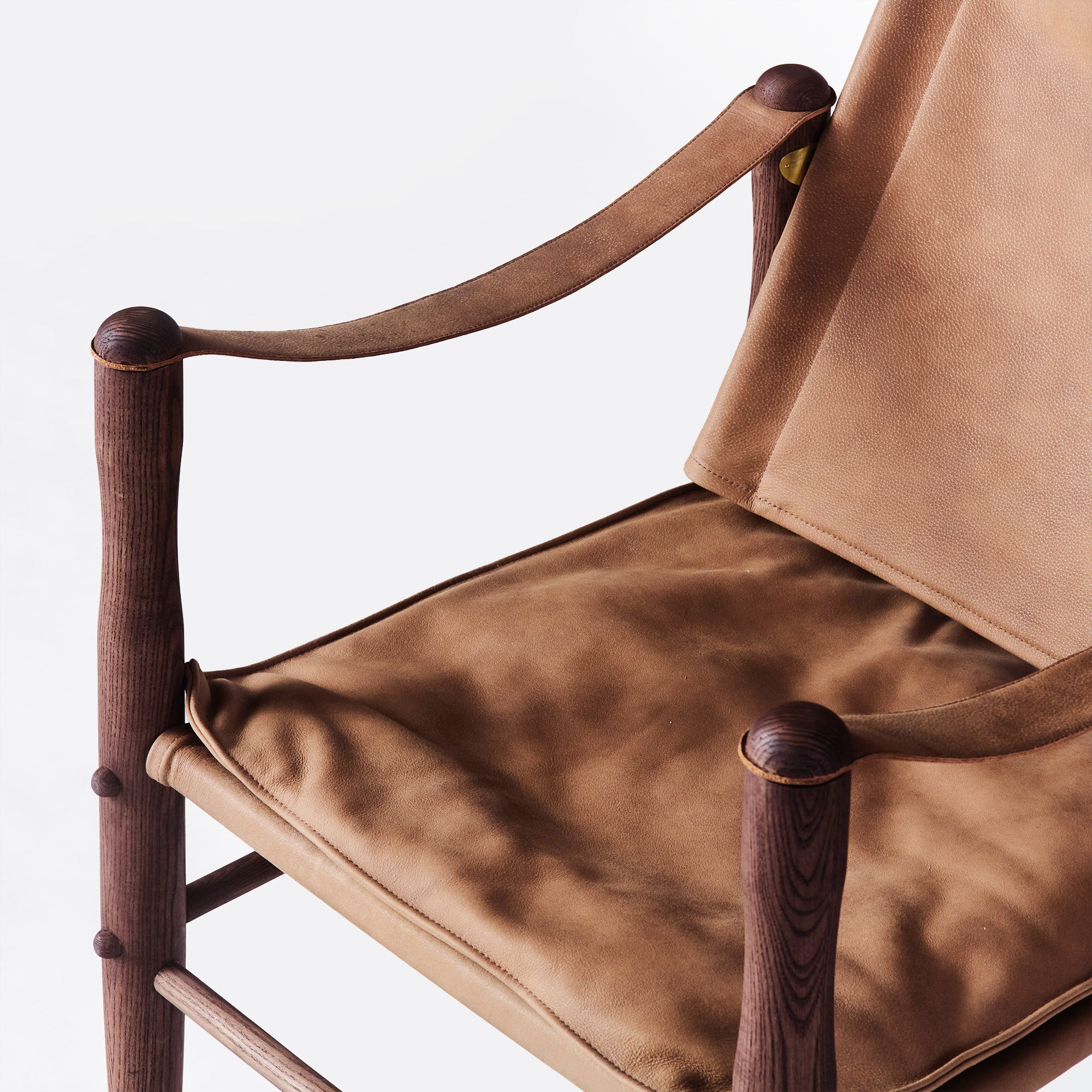 SAFARI armchair brown leather
