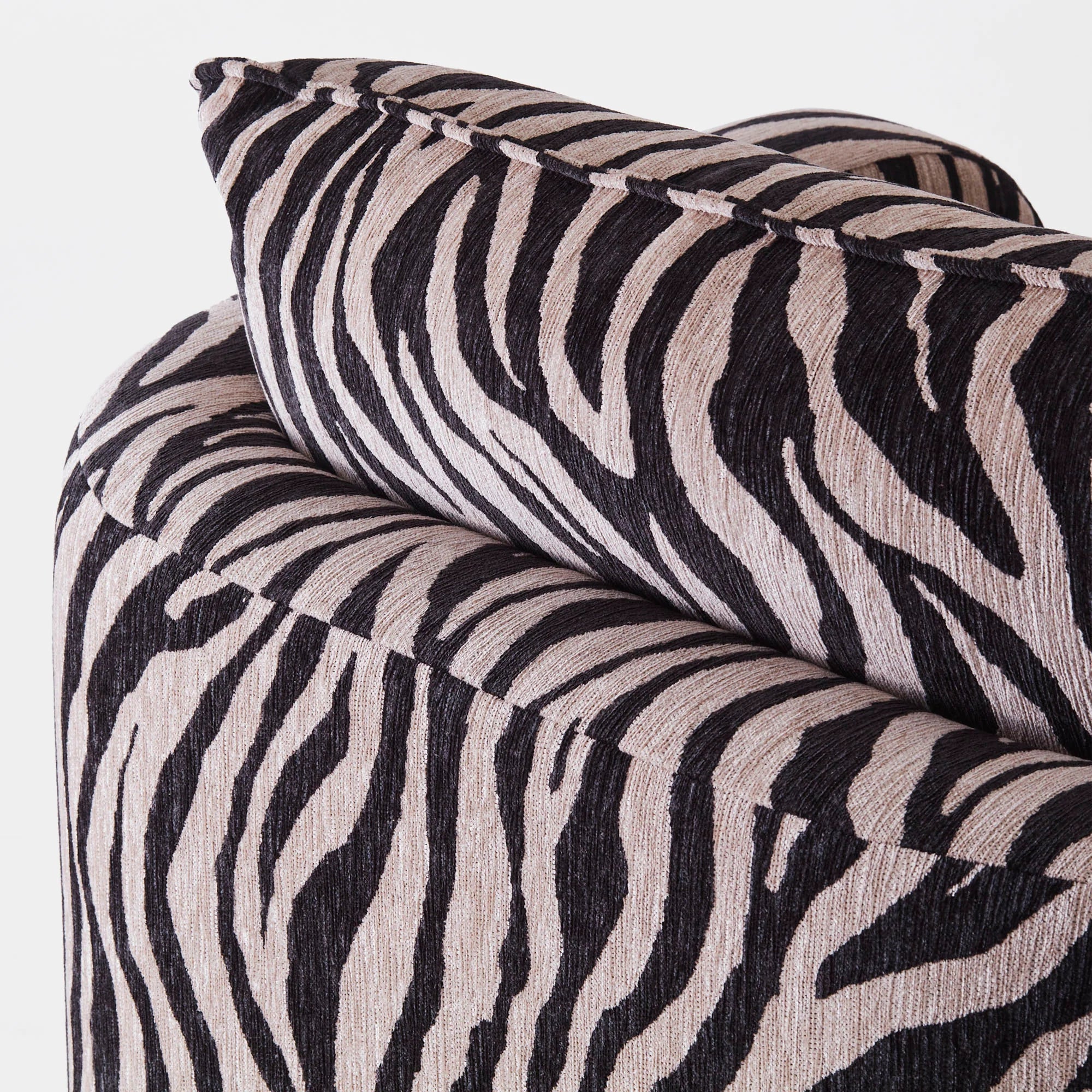 MILES zebra armchair