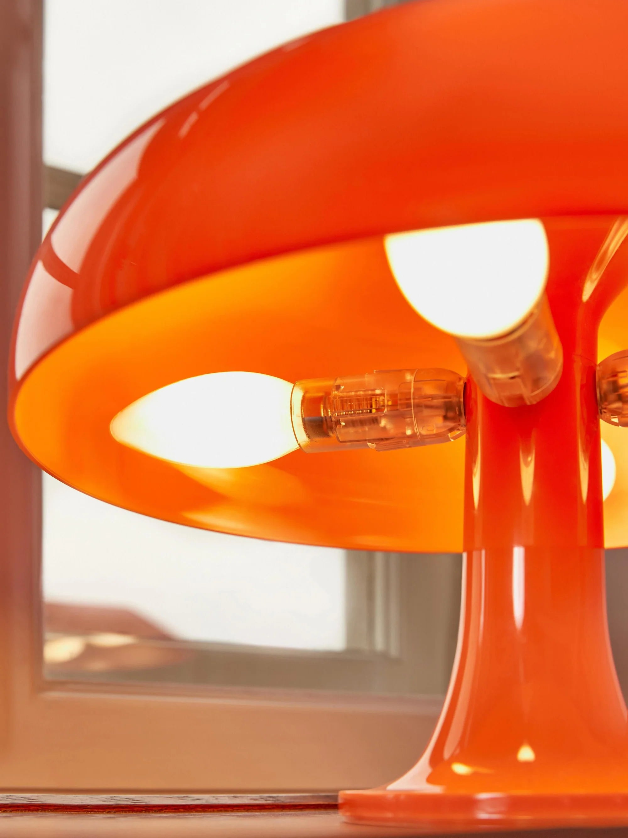 Tischlampe NESSINO orange