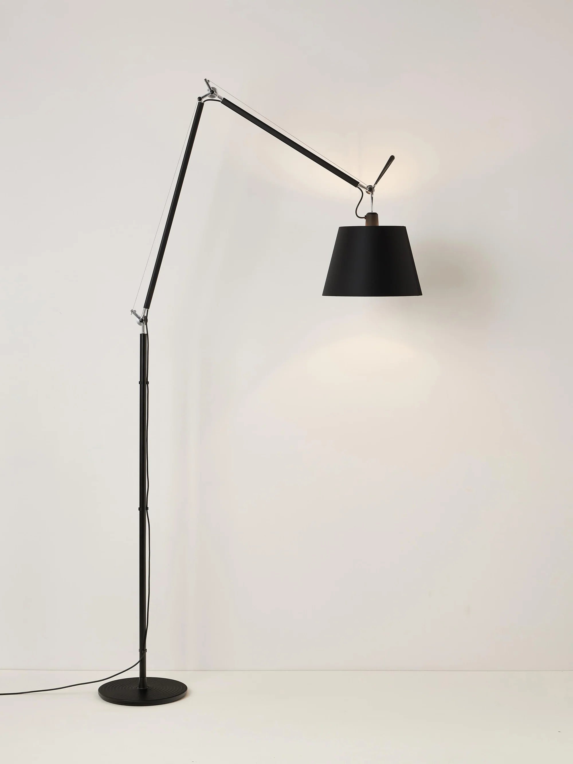 TOLOMEO MEGA Black Floor Lamp