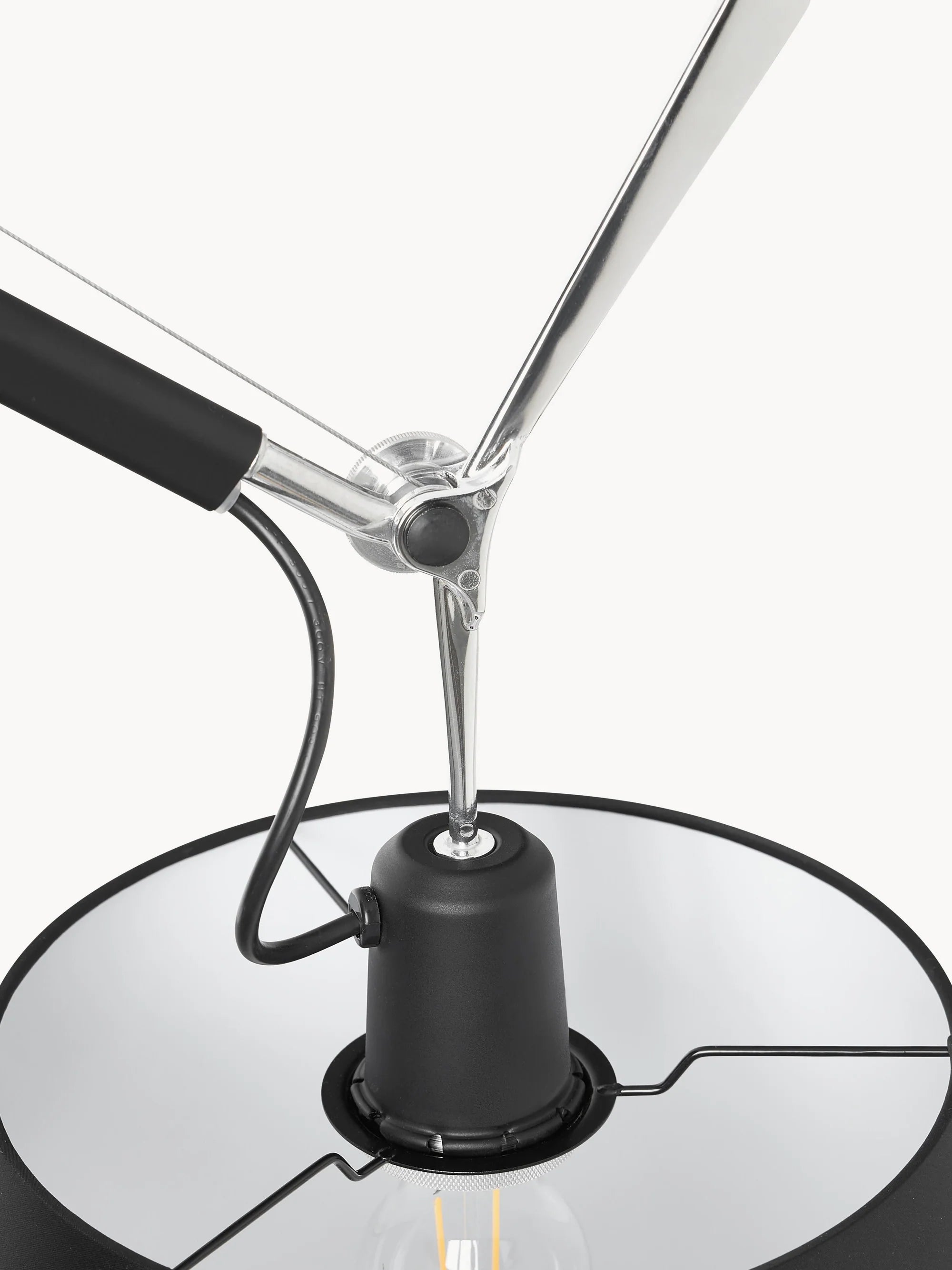 TOLOMEO MEGA Black Floor Lamp