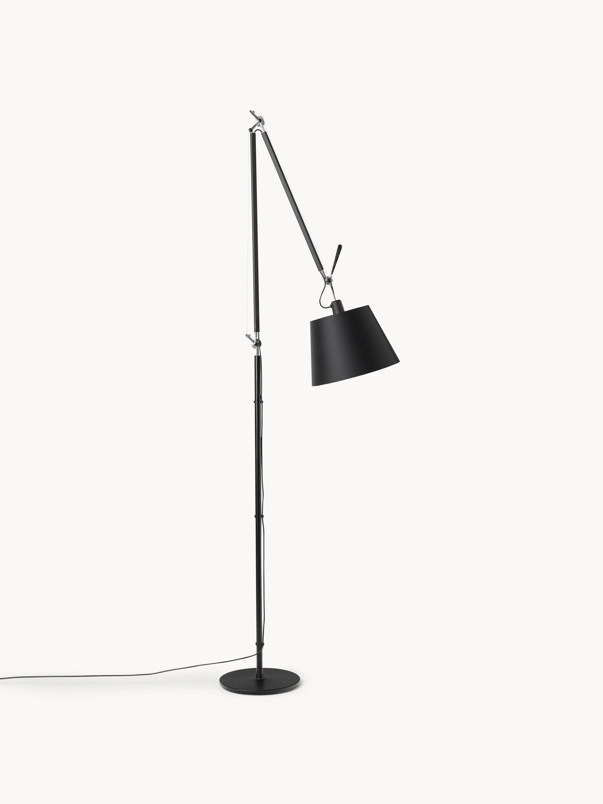 TOLOMEO MEGA Black Floor Lamp