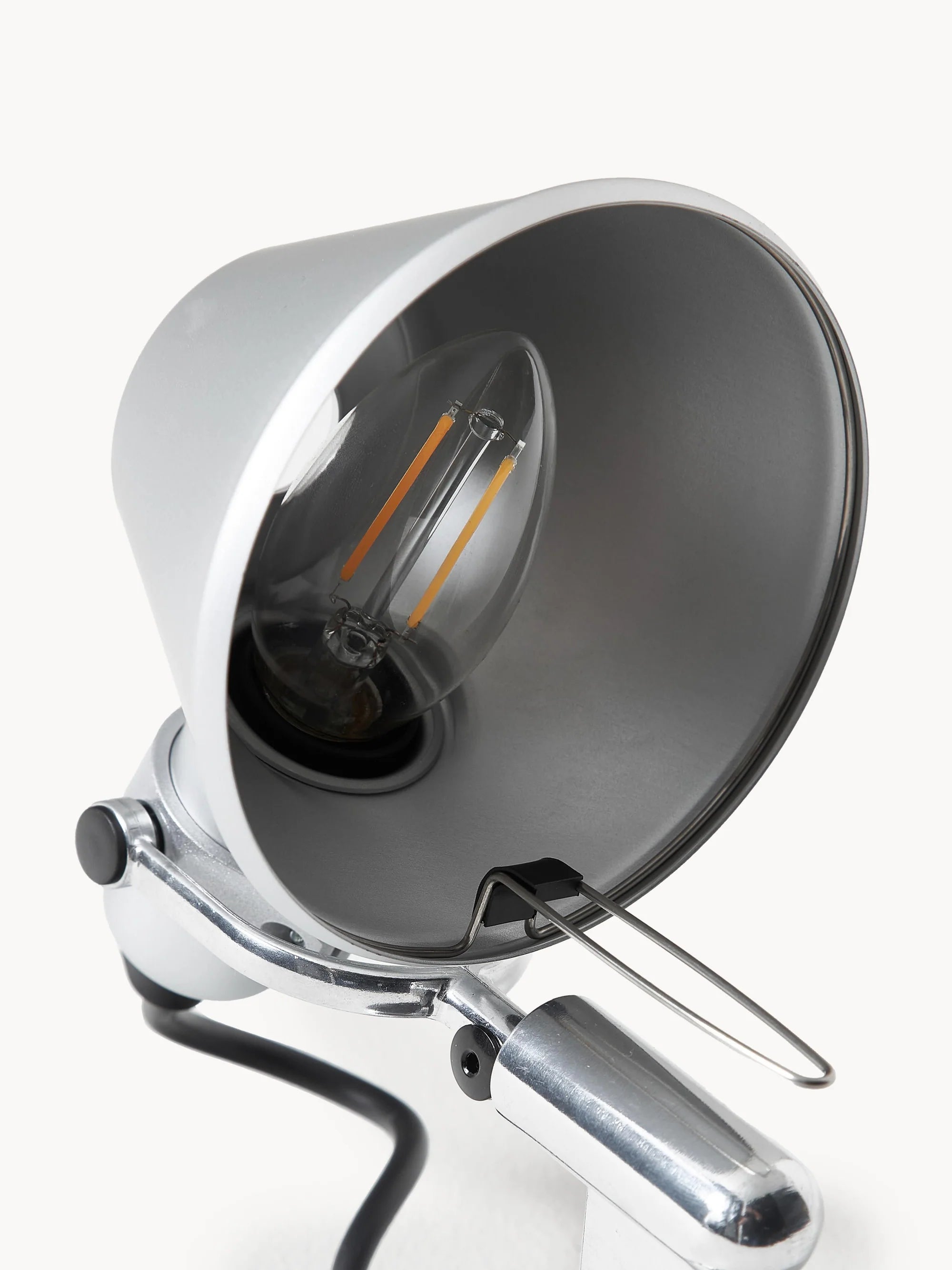 Verstellbare Wandleuchte TOLOMEO MICRO FARETTO Aluminium