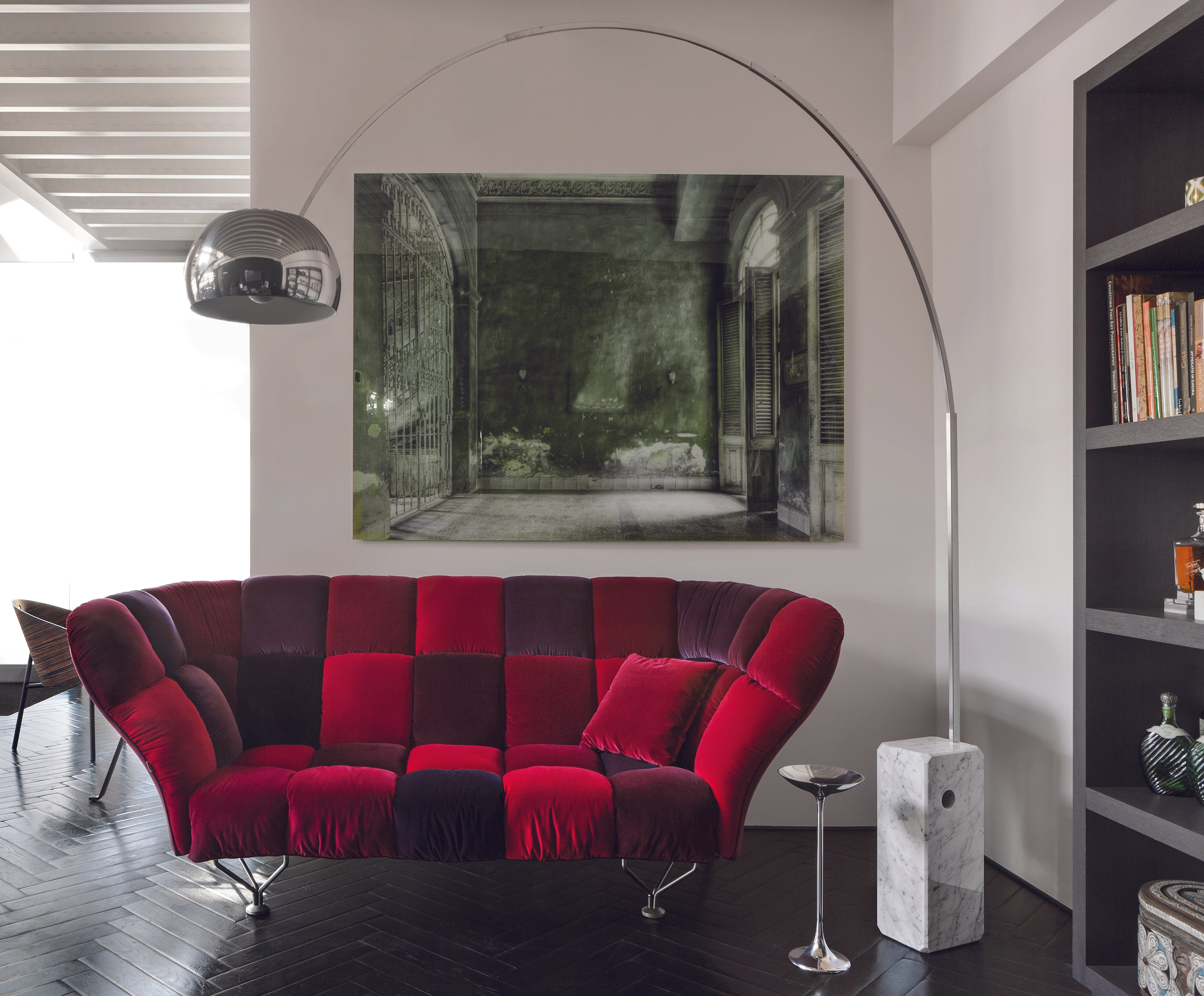 Sofa 33 Cuscini rot