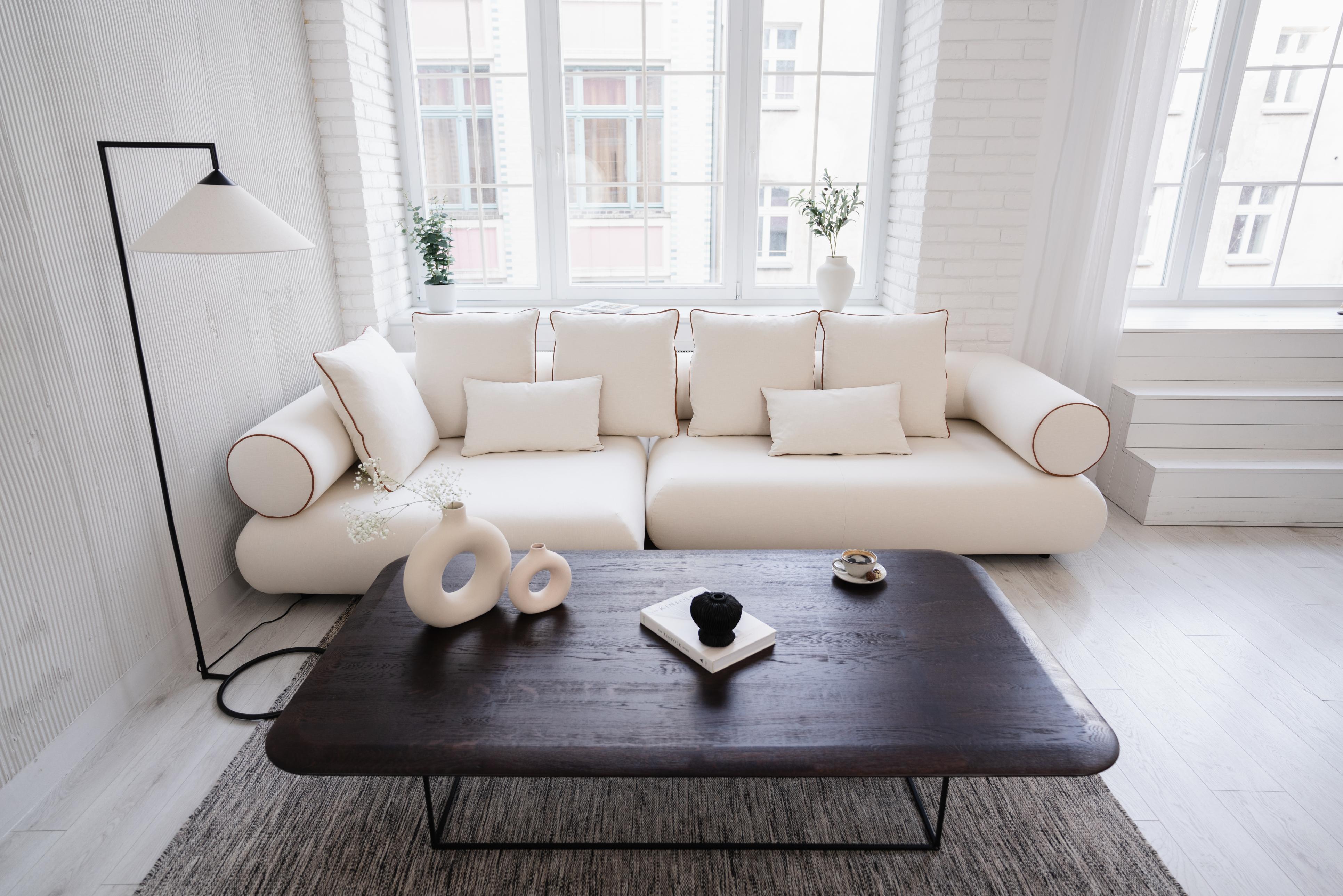 Linkes Ecksofa CASABLANCA personalisiert