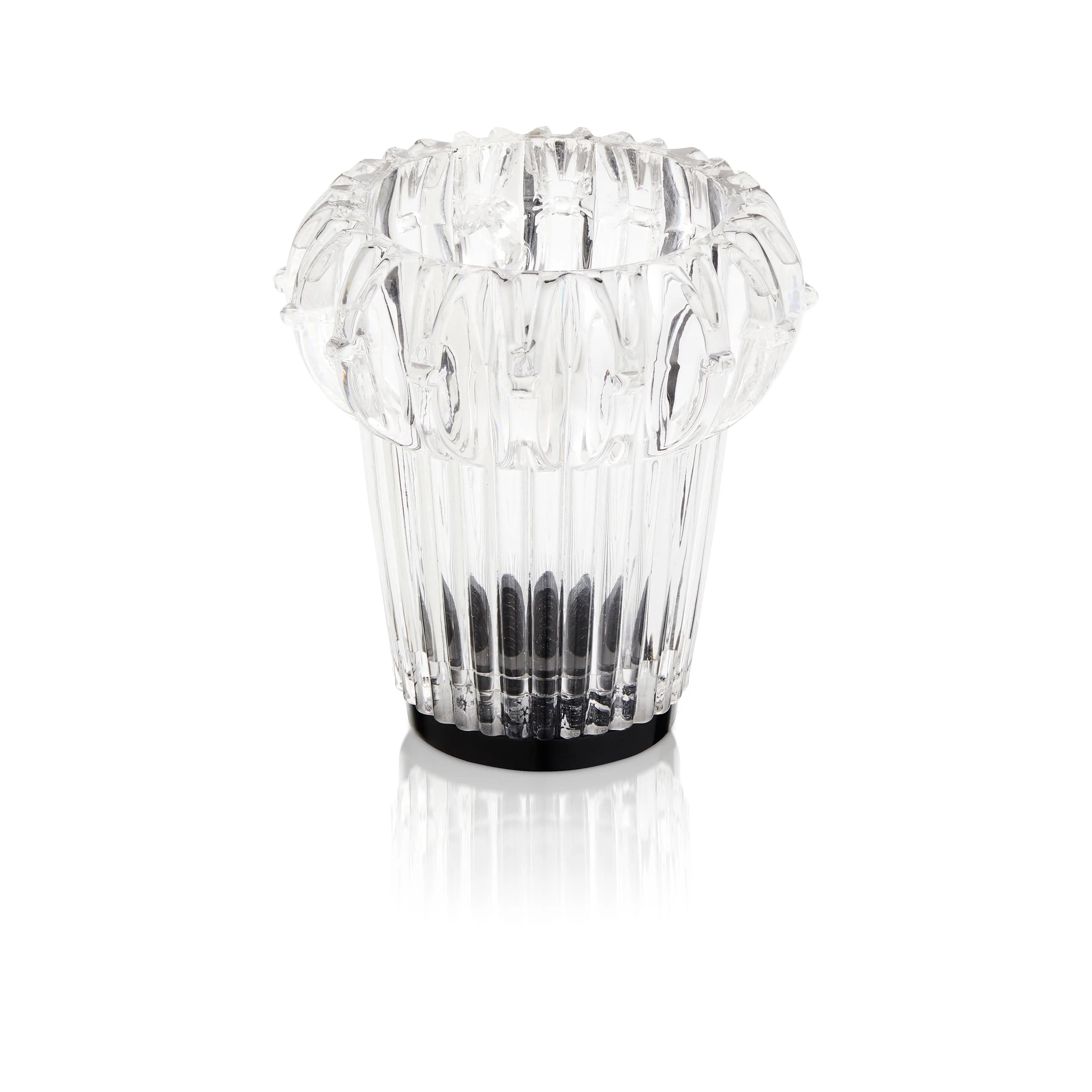 Kinkiet NEW WAVE OPTIC bursztynowy transparentny – Design By Us
